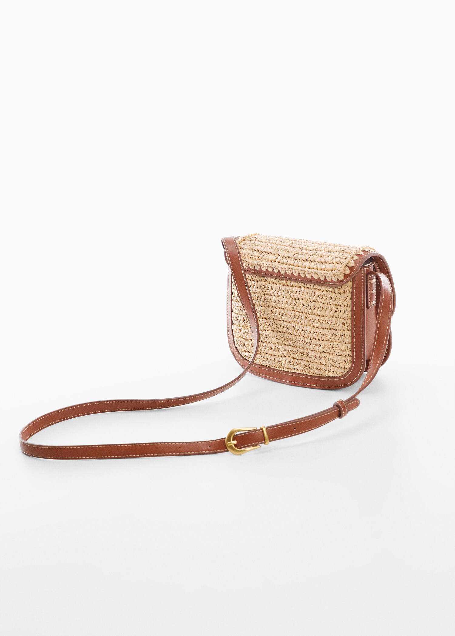 Natural fibre shoulder bag - Details of the article 1