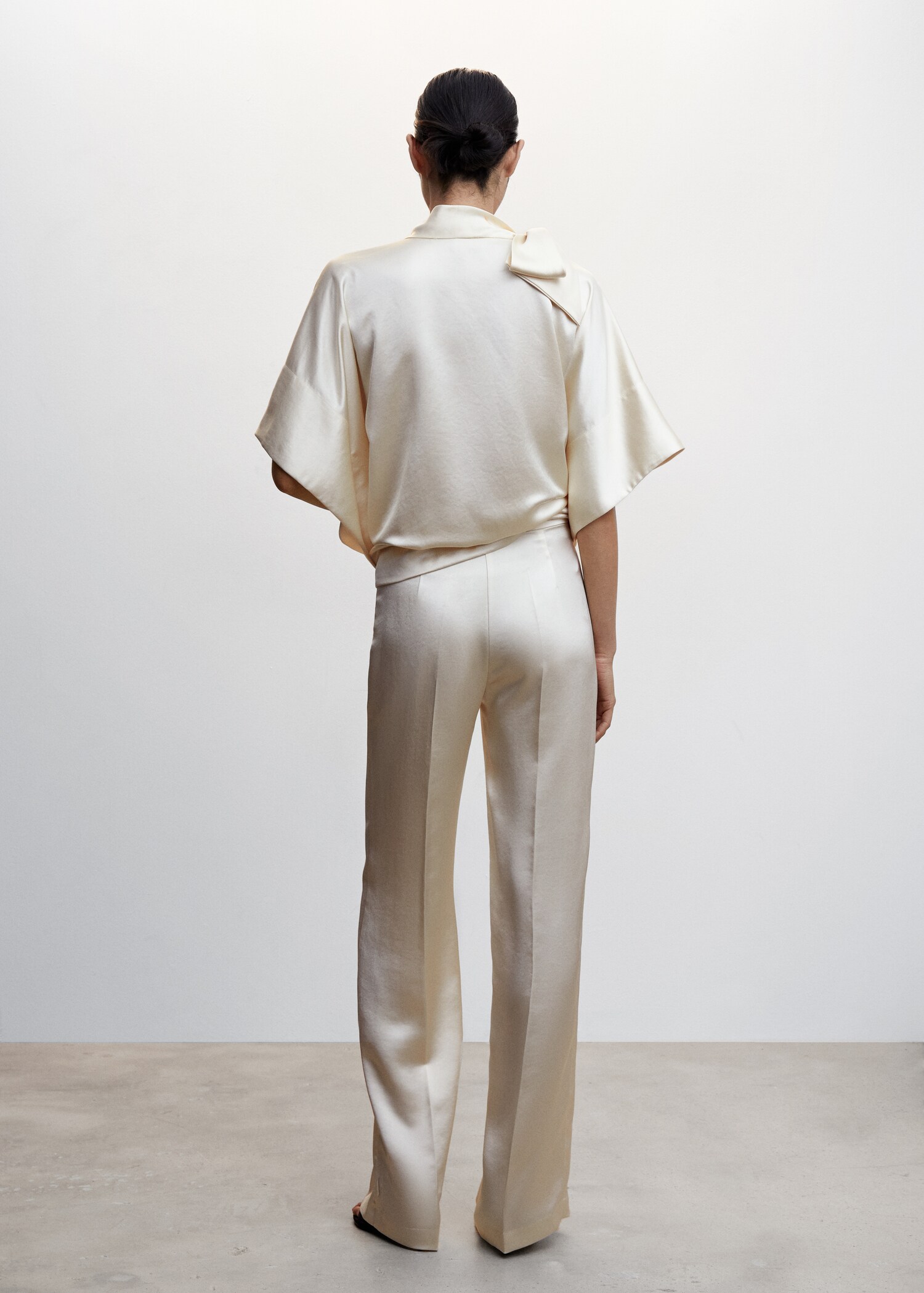 Pantaloni satinati - Retro dell'articolo