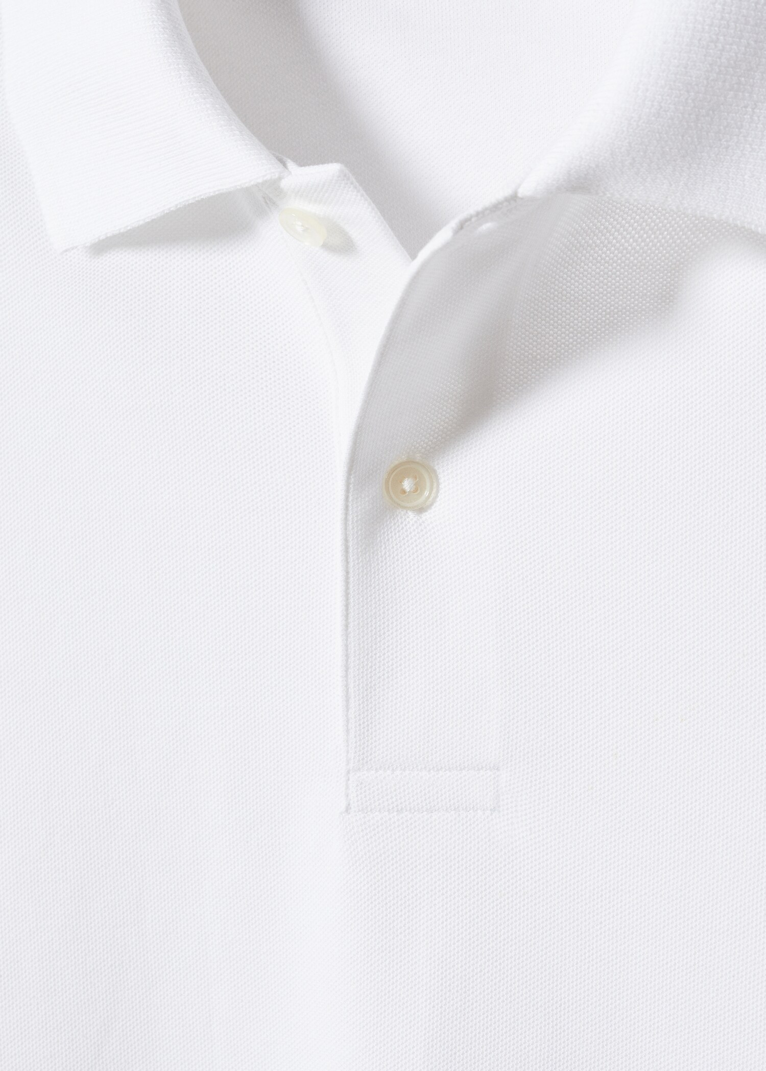 Cotton piqué polo shirt - Details of the article 8