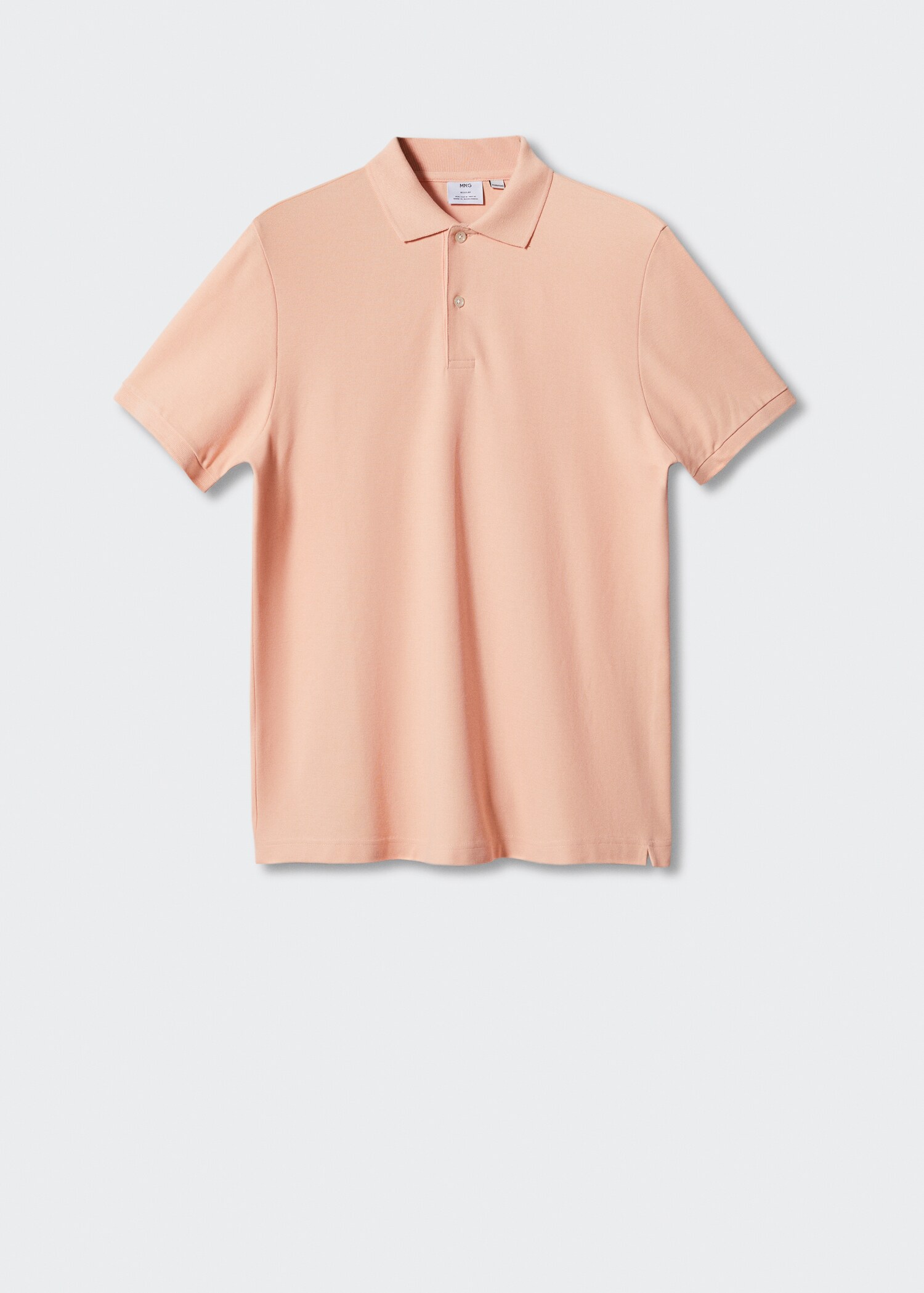 Cotton piqué polo shirt - Article without model
