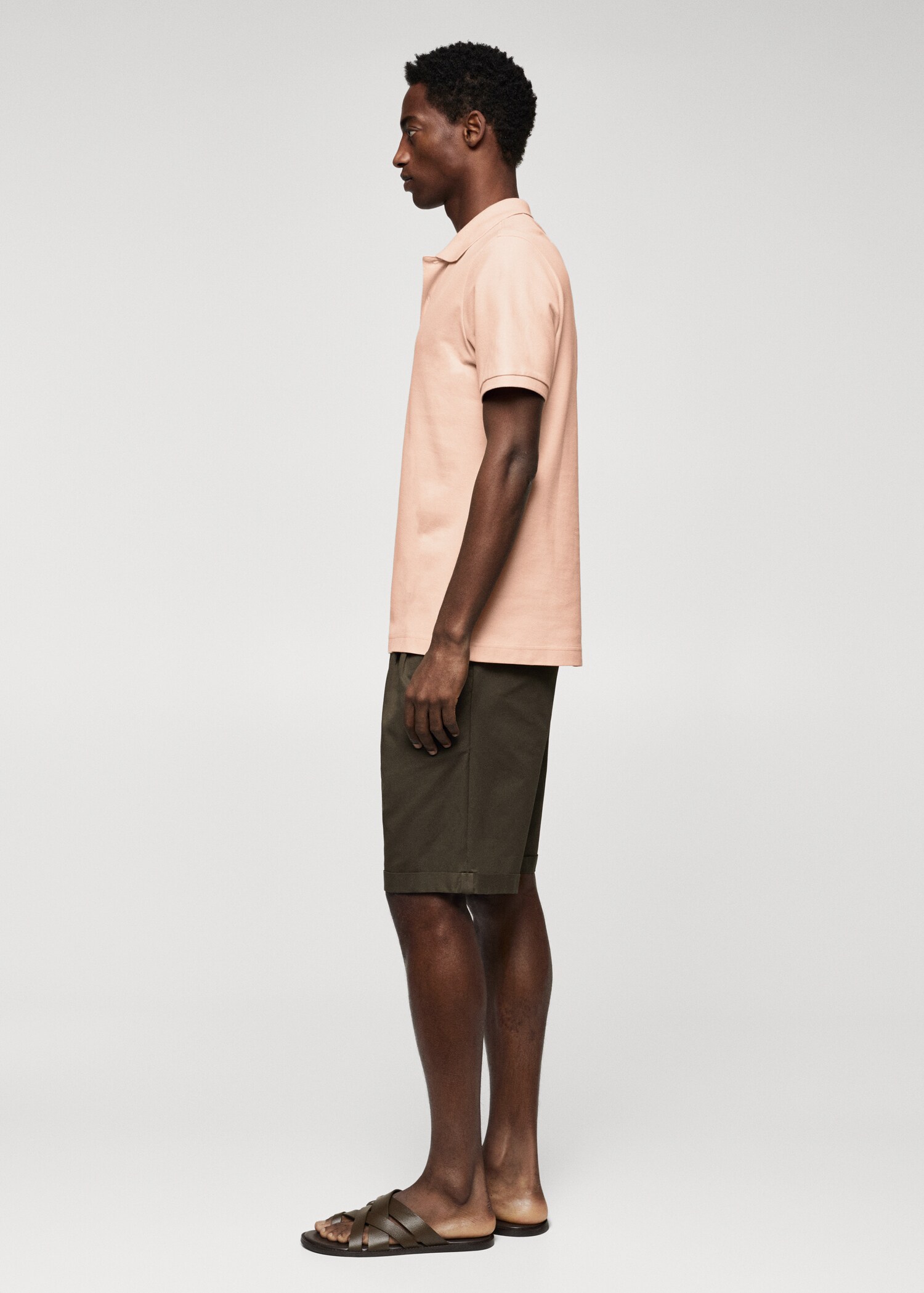 Cotton piqué polo shirt - Details of the article 6