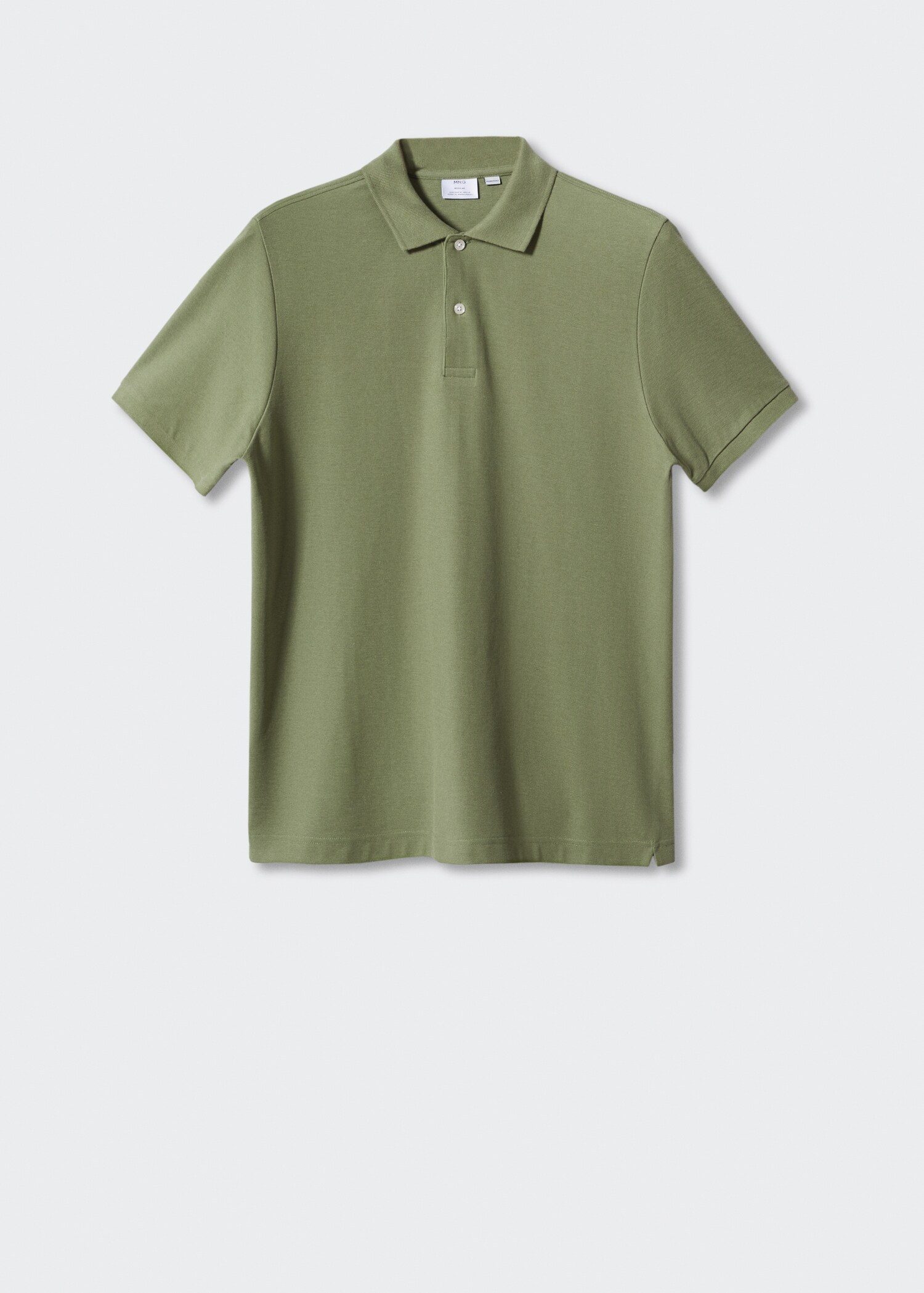 Cotton piqué polo shirt - Article without model