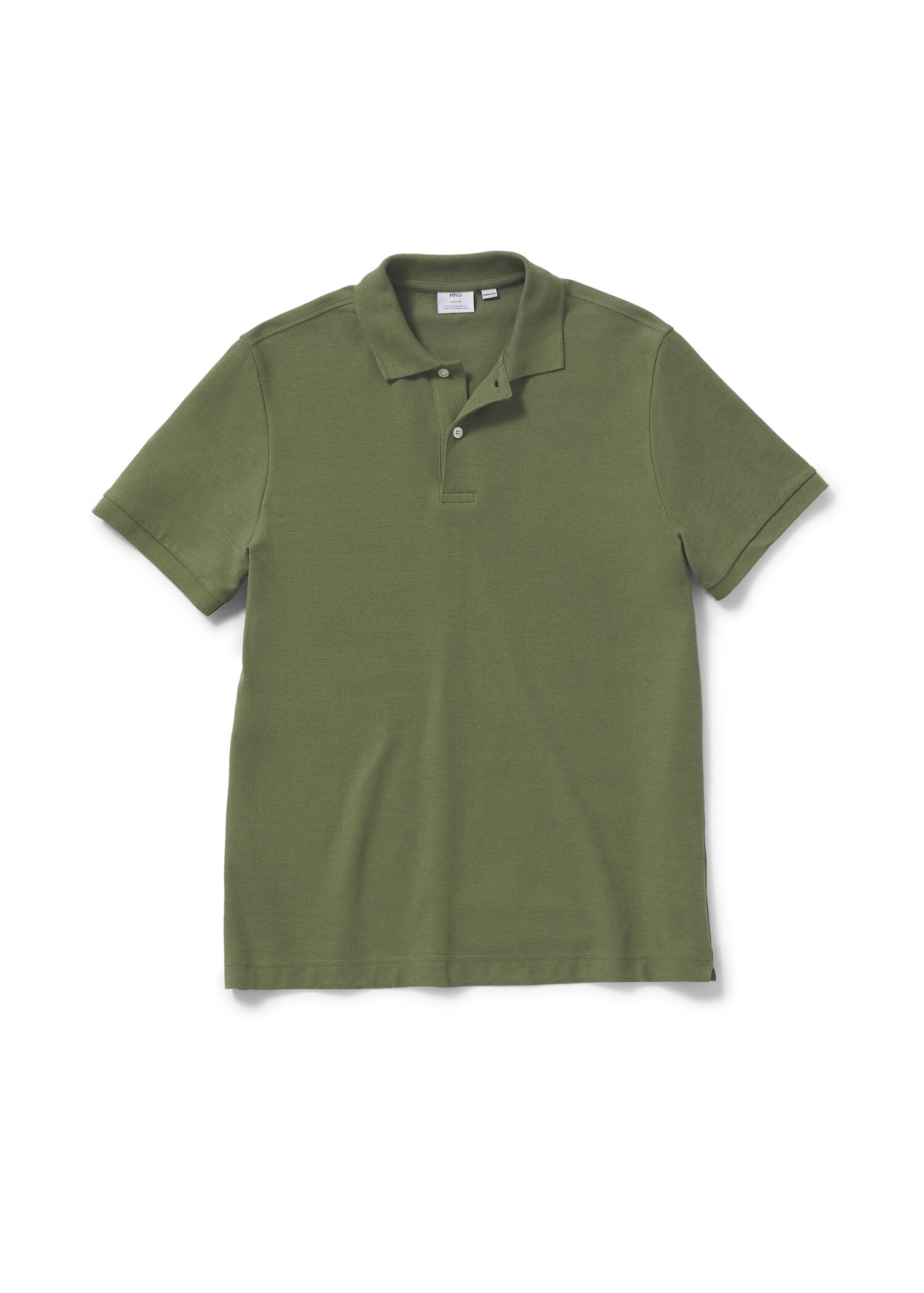 Cotton piqué polo shirt - Details of the article 9