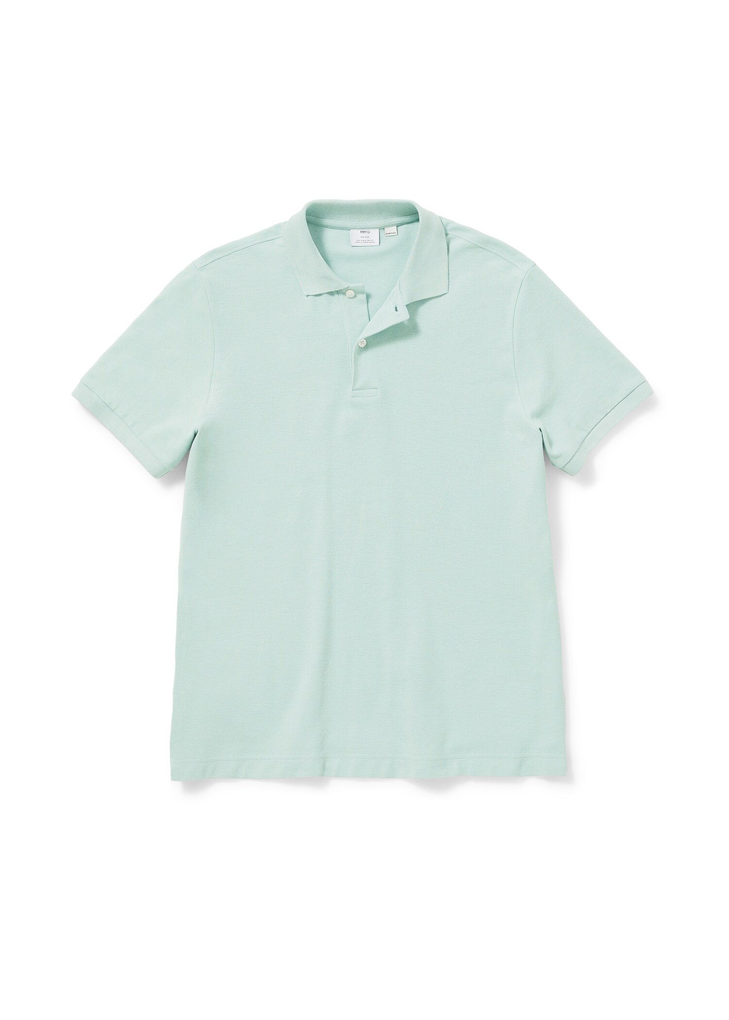 Cotton piqué polo shirt - Details of the article 9