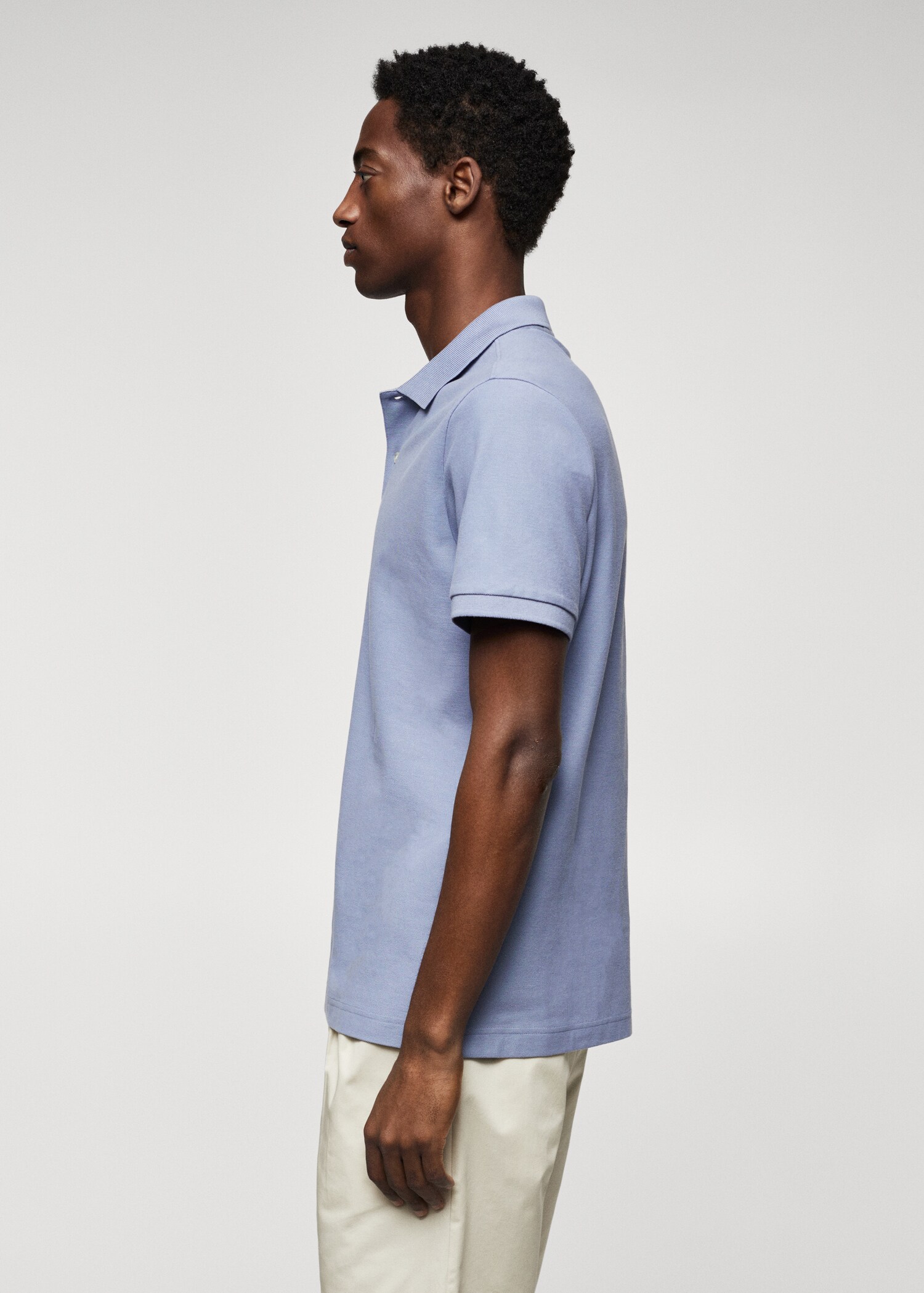 Cotton piqué polo shirt - Details of the article 6