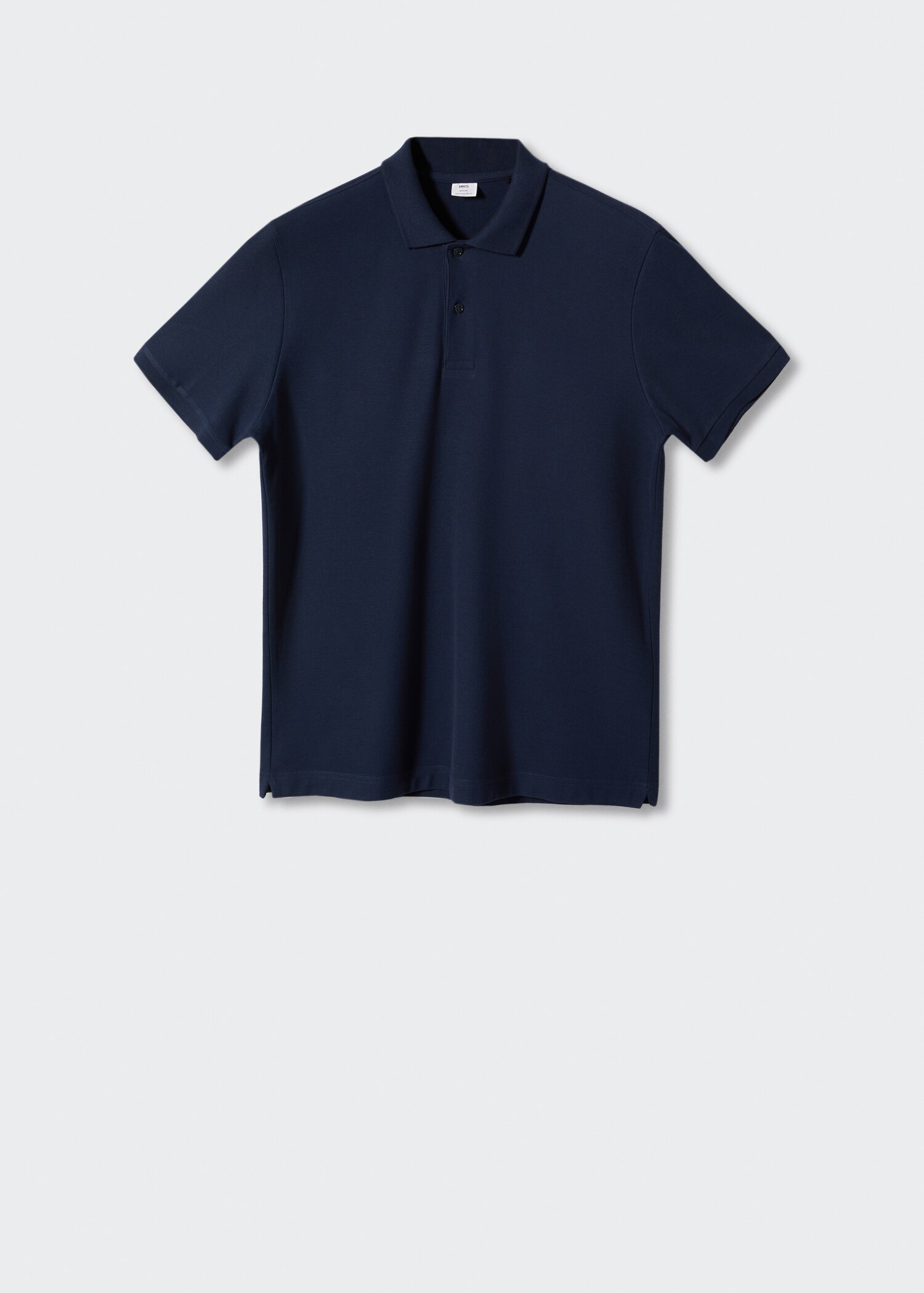 Cotton piqué polo shirt - Article without model