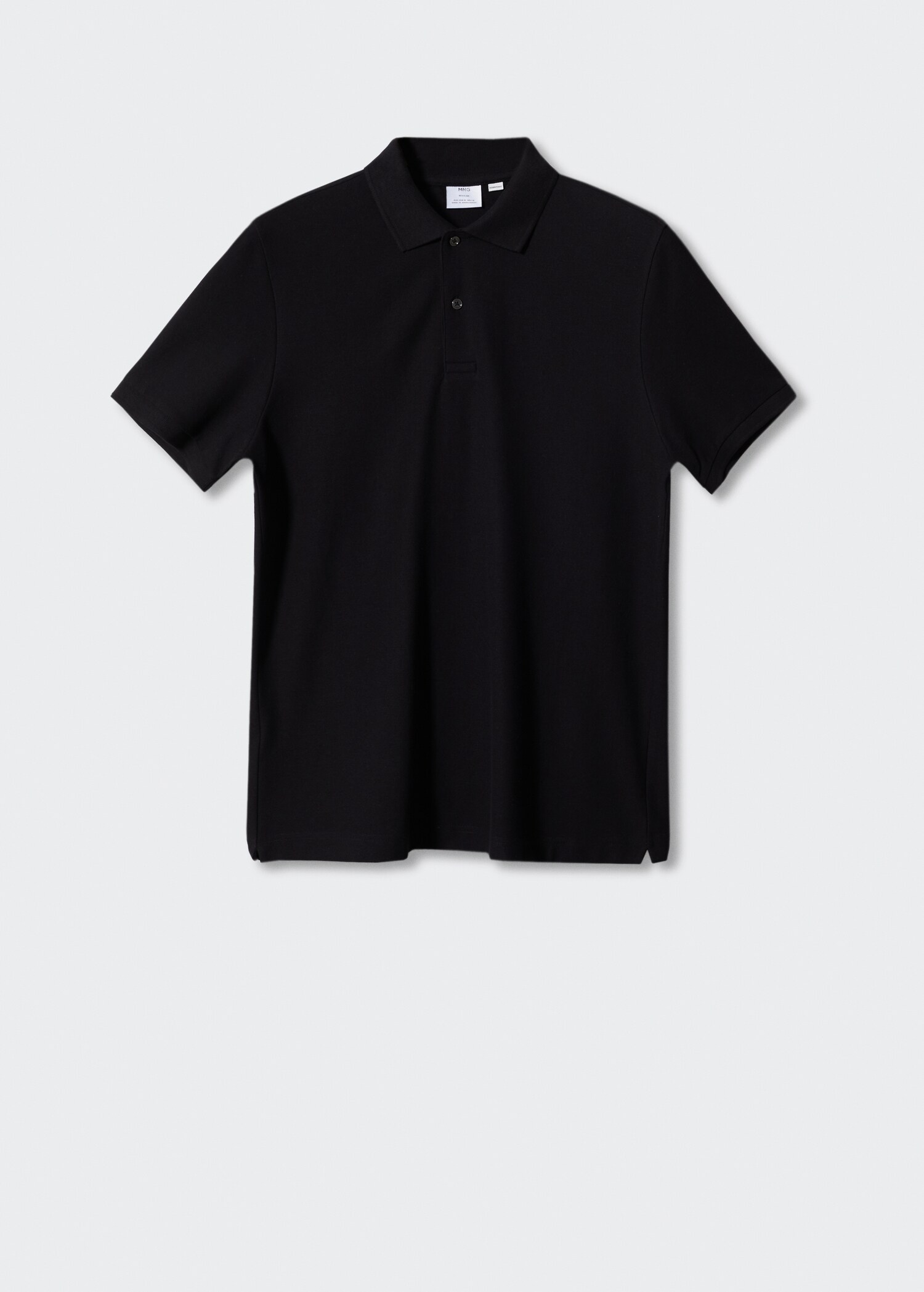 Cotton piqué polo shirt - Article without model