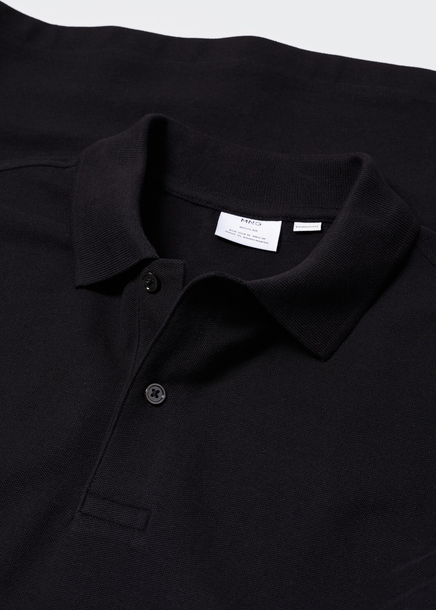 Cotton piqué polo shirt - Details of the article 8