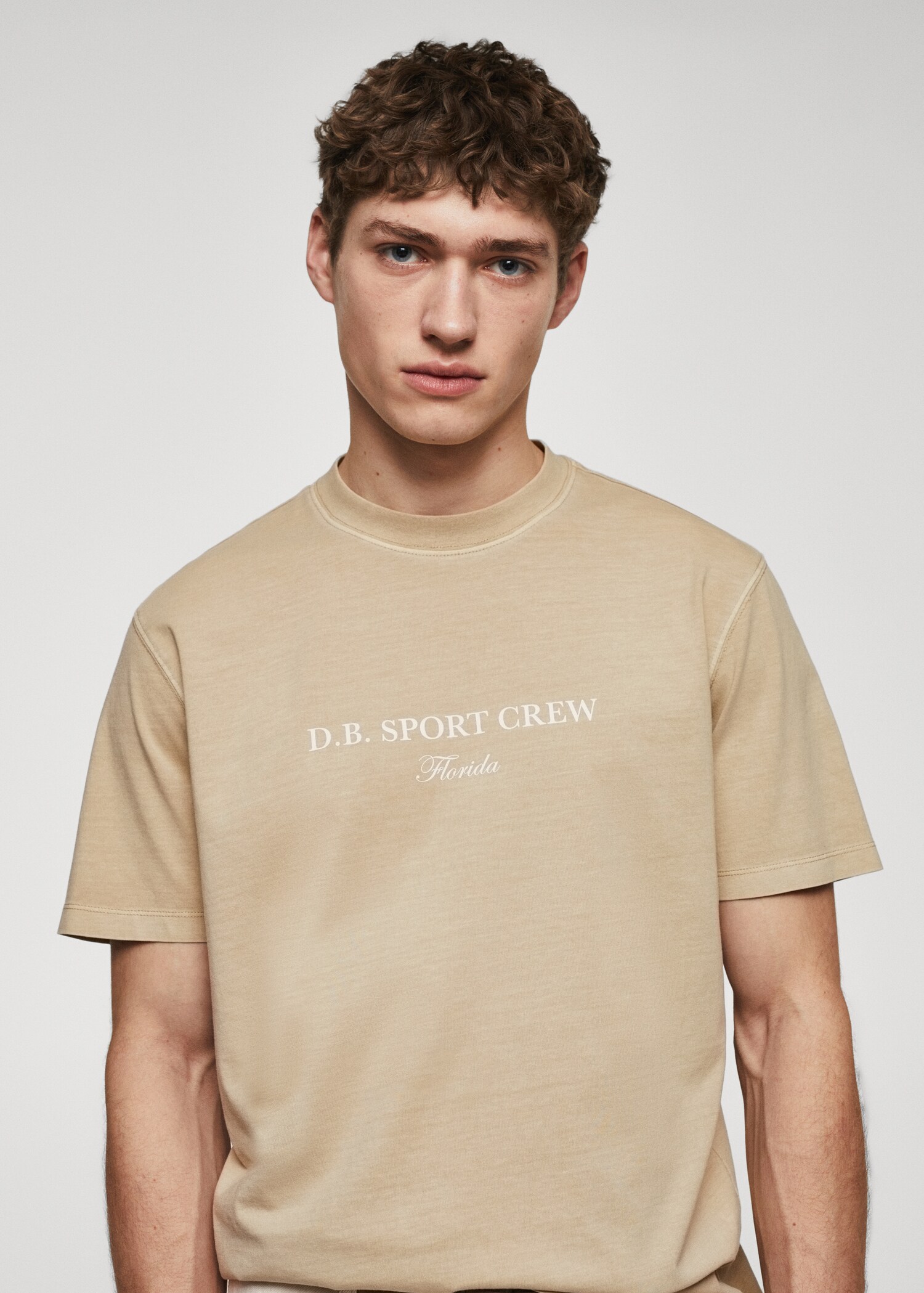 T-shirt 100% katoen met tekst - Detail van het artikel 1