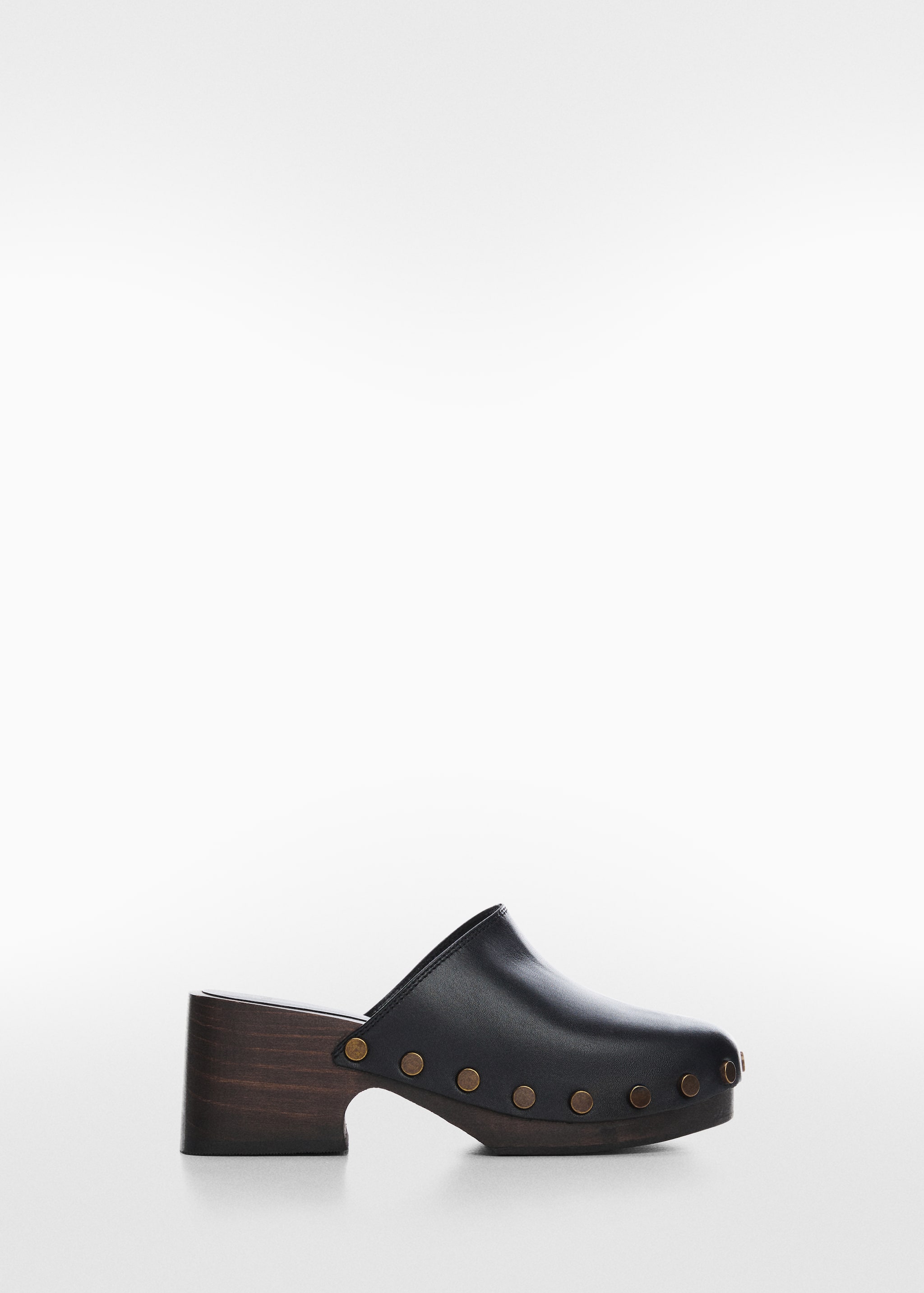 Studded leather clog - Article without model
