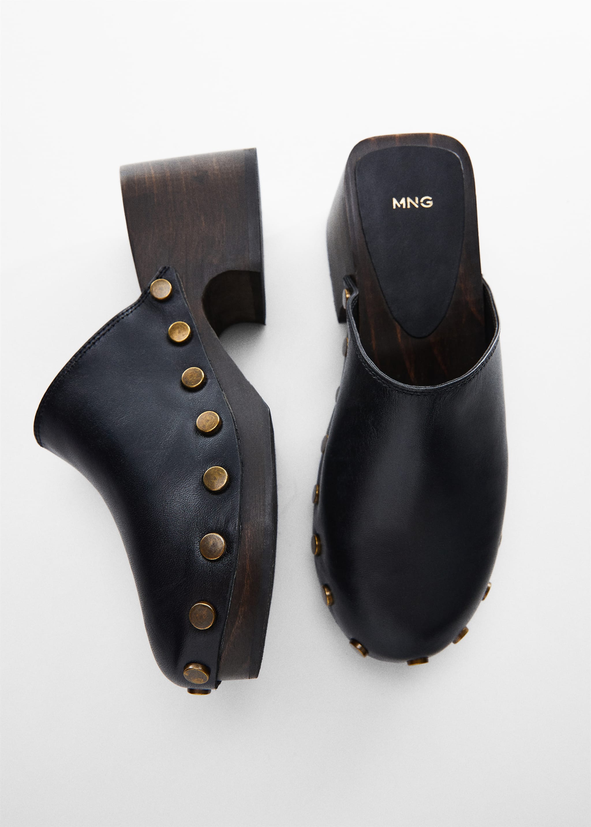 Studded leather clog - Details of the article 5