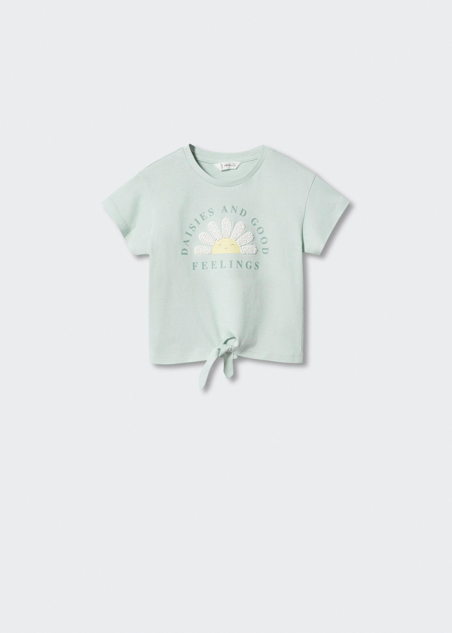 Knot printed T-shirt - Article without model