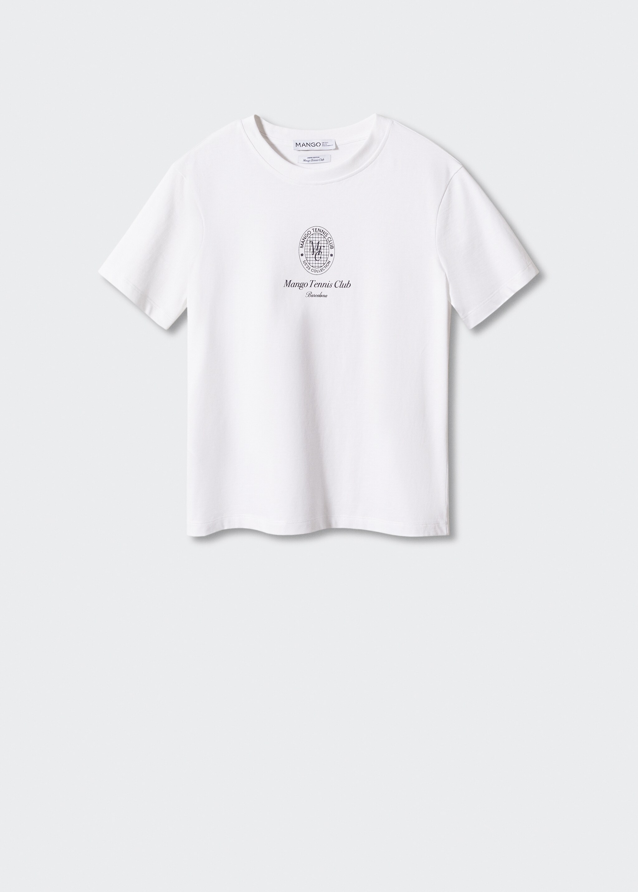 Baumwoll-T-Shirt mit Logo-Print - Artikel ohne Model