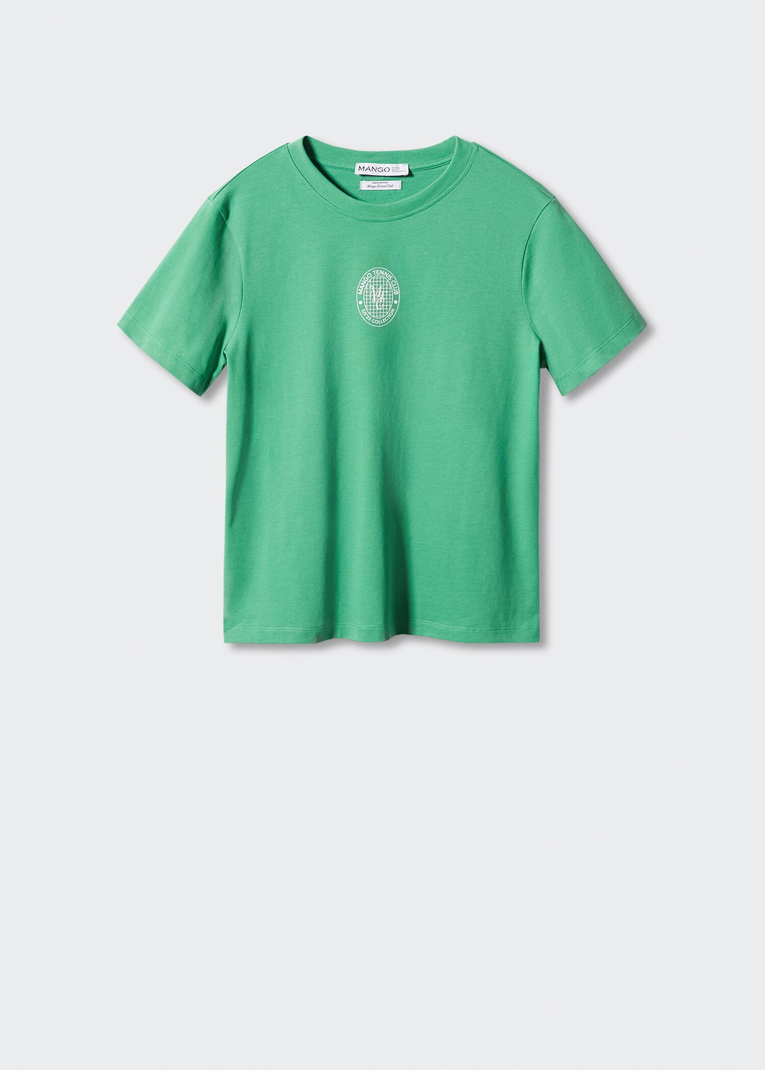 Logo print cotton t-shirt - Article without model