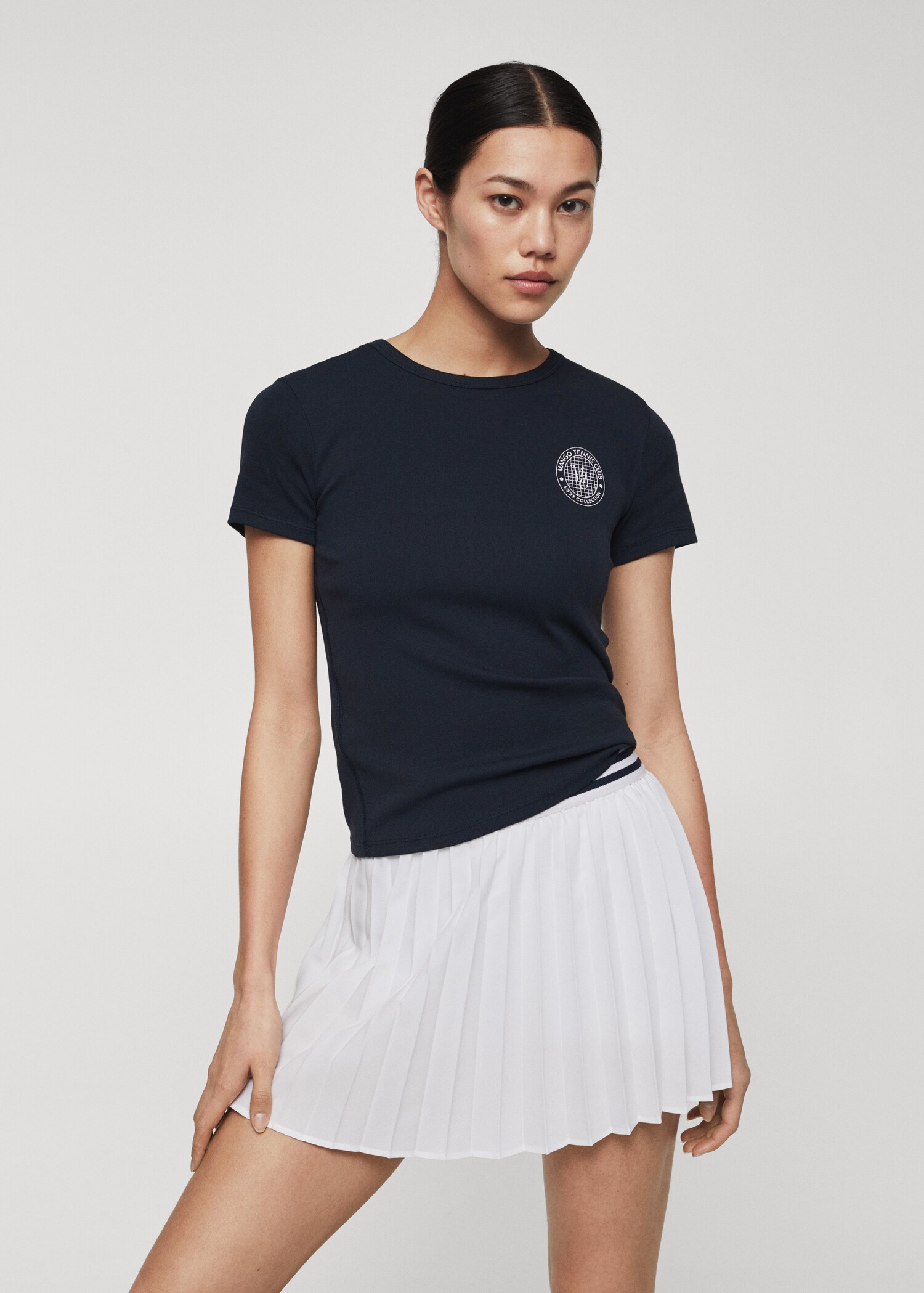 Logo cotton T-shirt - Medium plane