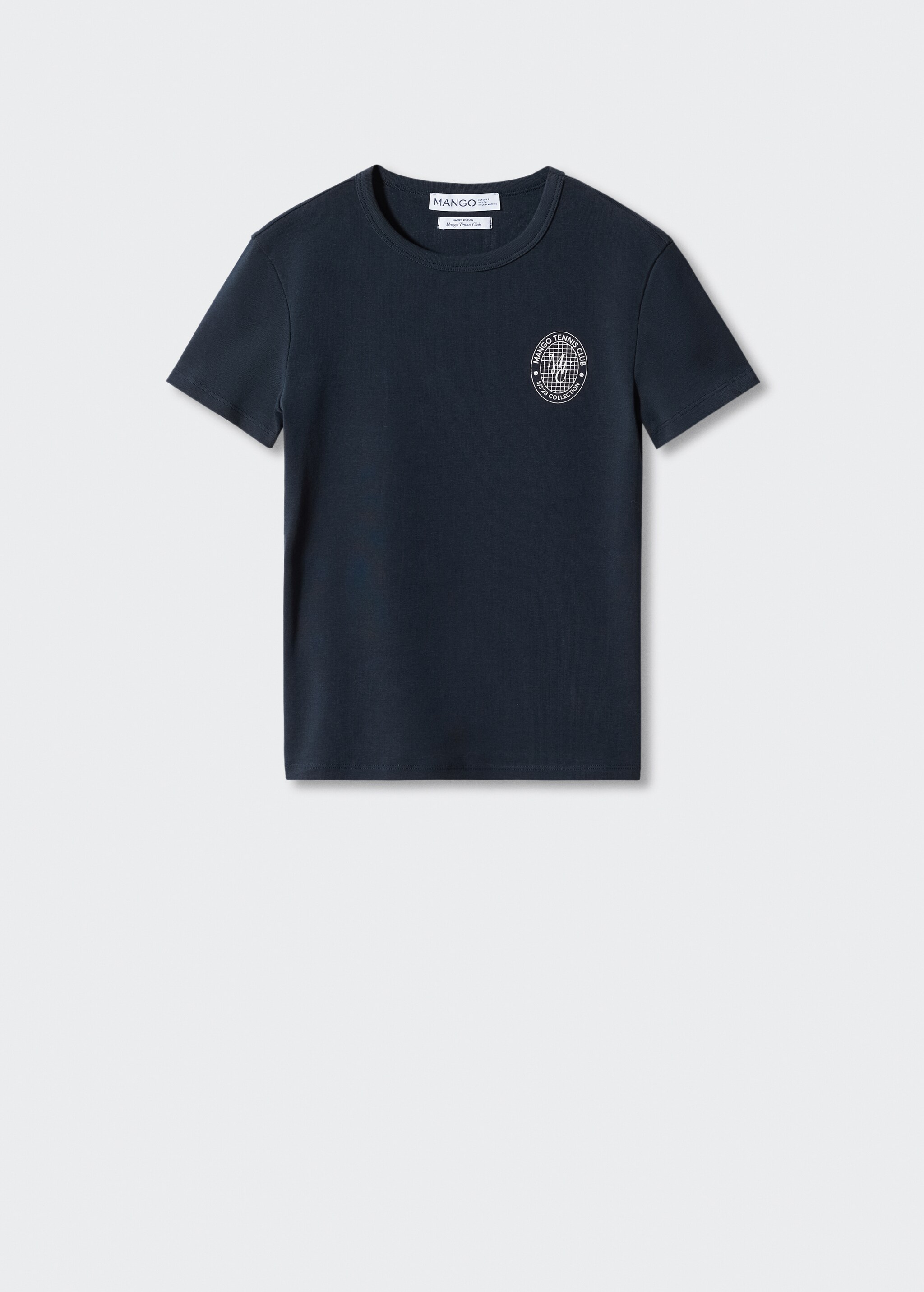 Baumwoll-T-Shirt mit Logo - Artikel ohne Model