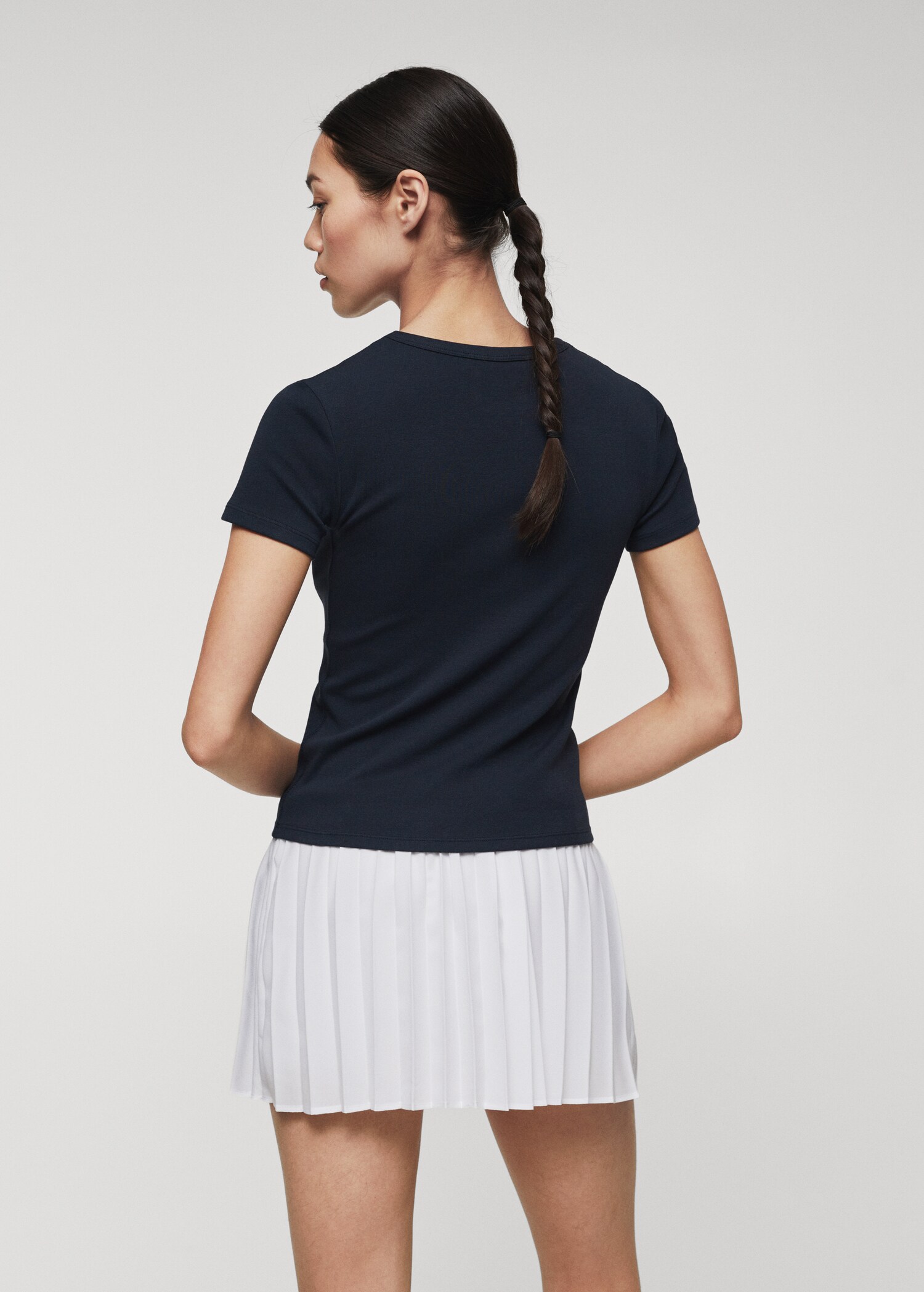 Logo cotton T-shirt - Reverse of the article