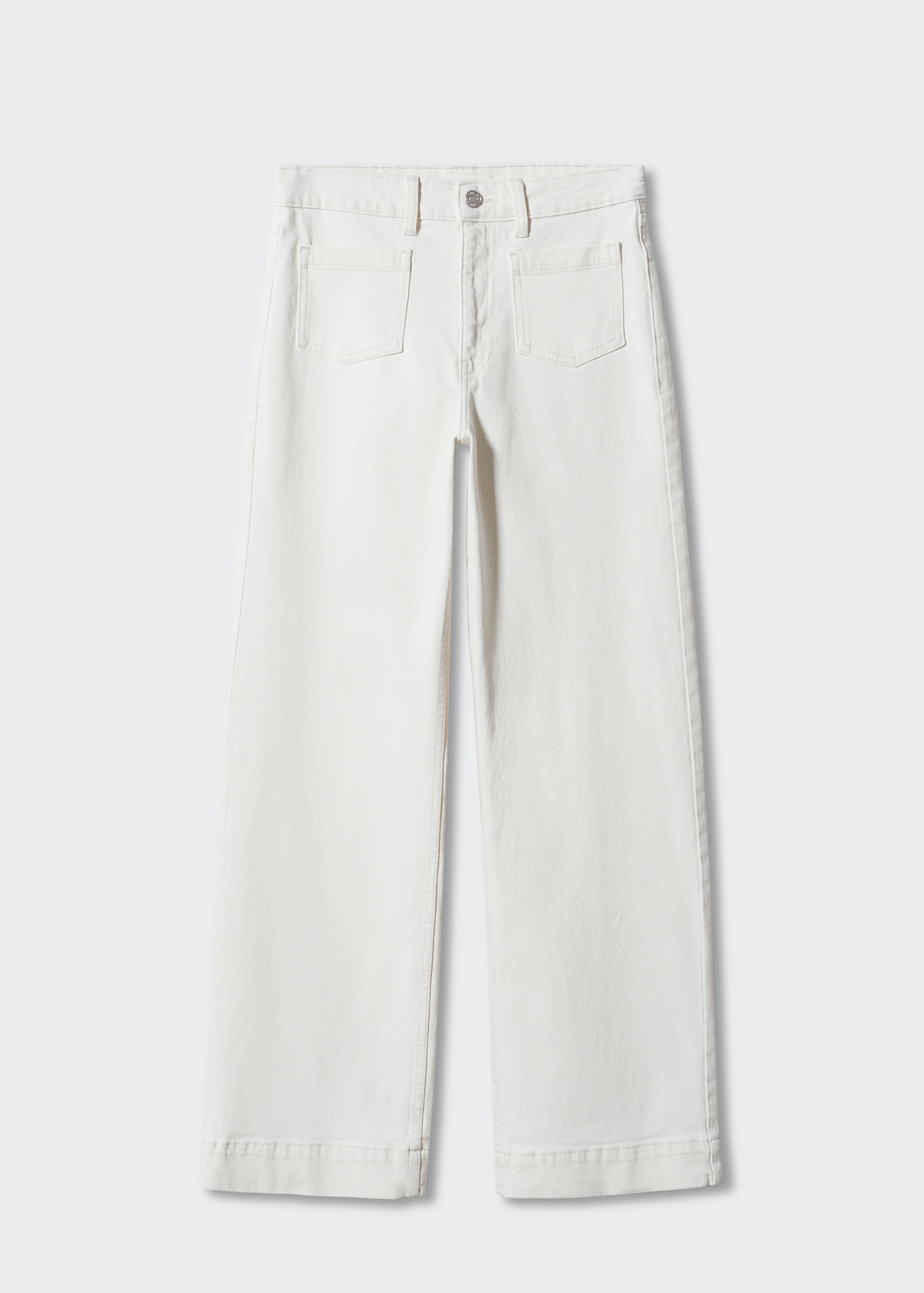Wideleg-Jeans mit Taschen - Artikel ohne Model