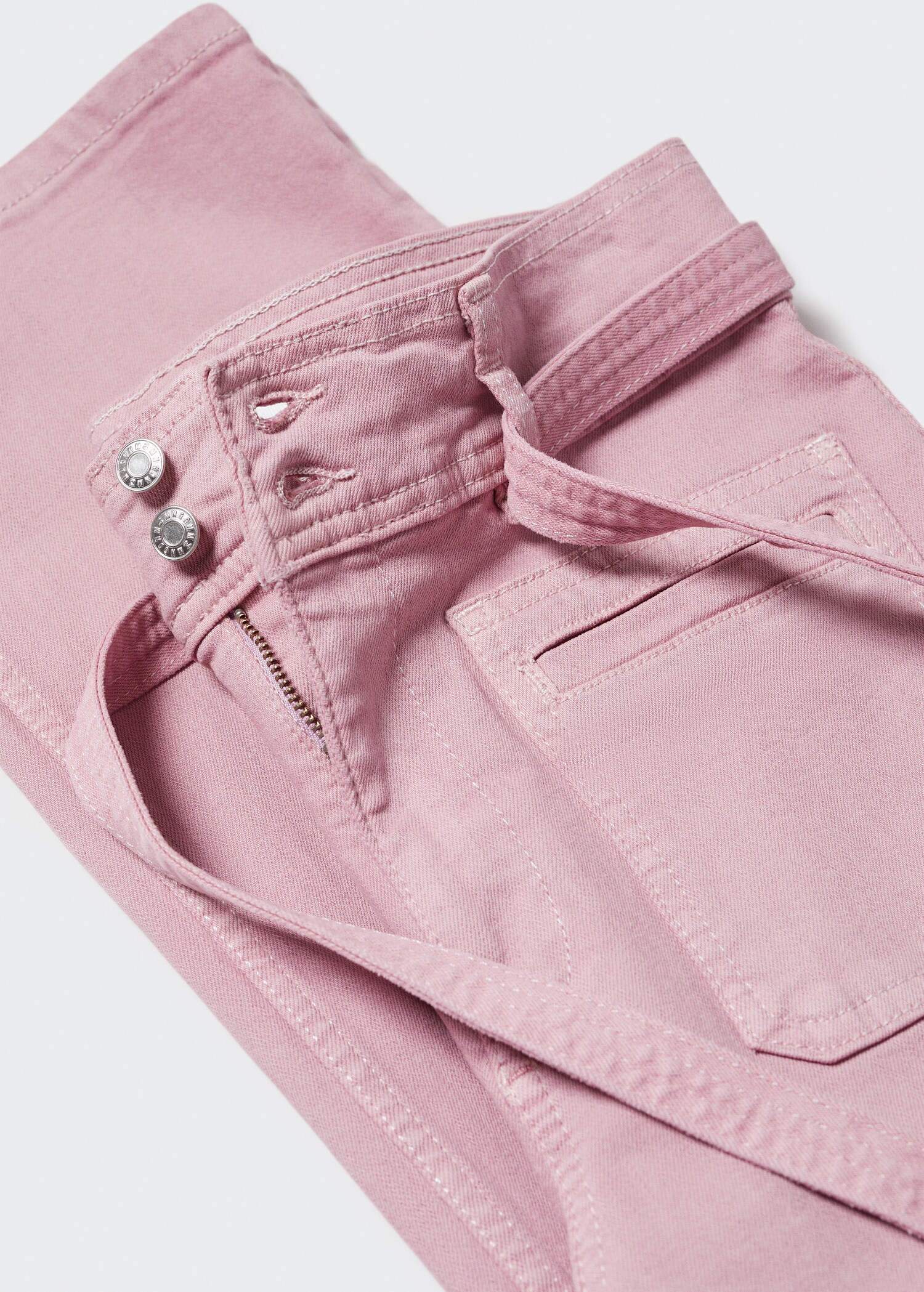 Straight-leg jeans with bow detail - Details of the article 8