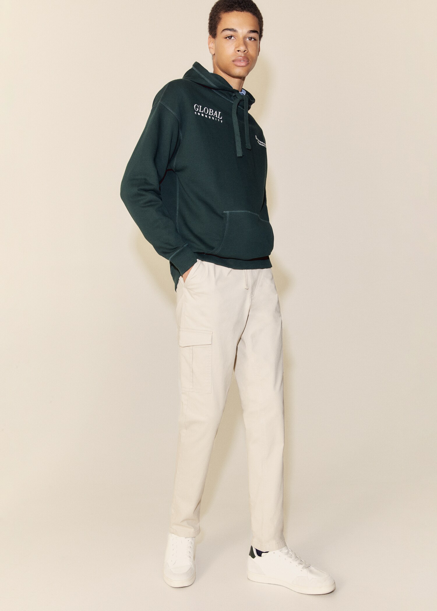 Regular-fit cargo pants - Details of the article 7