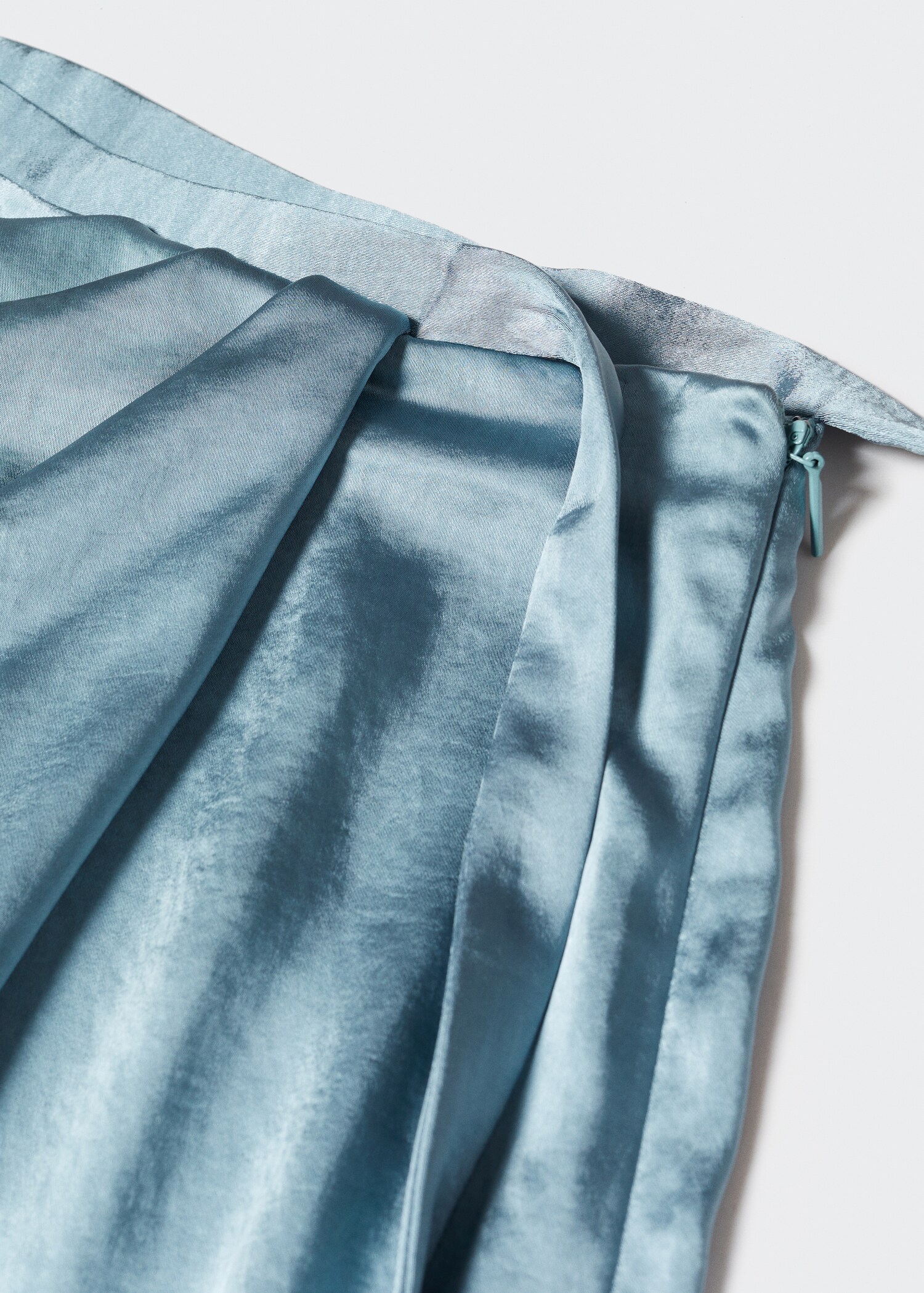 Satin wrap skirt - Details of the article 8