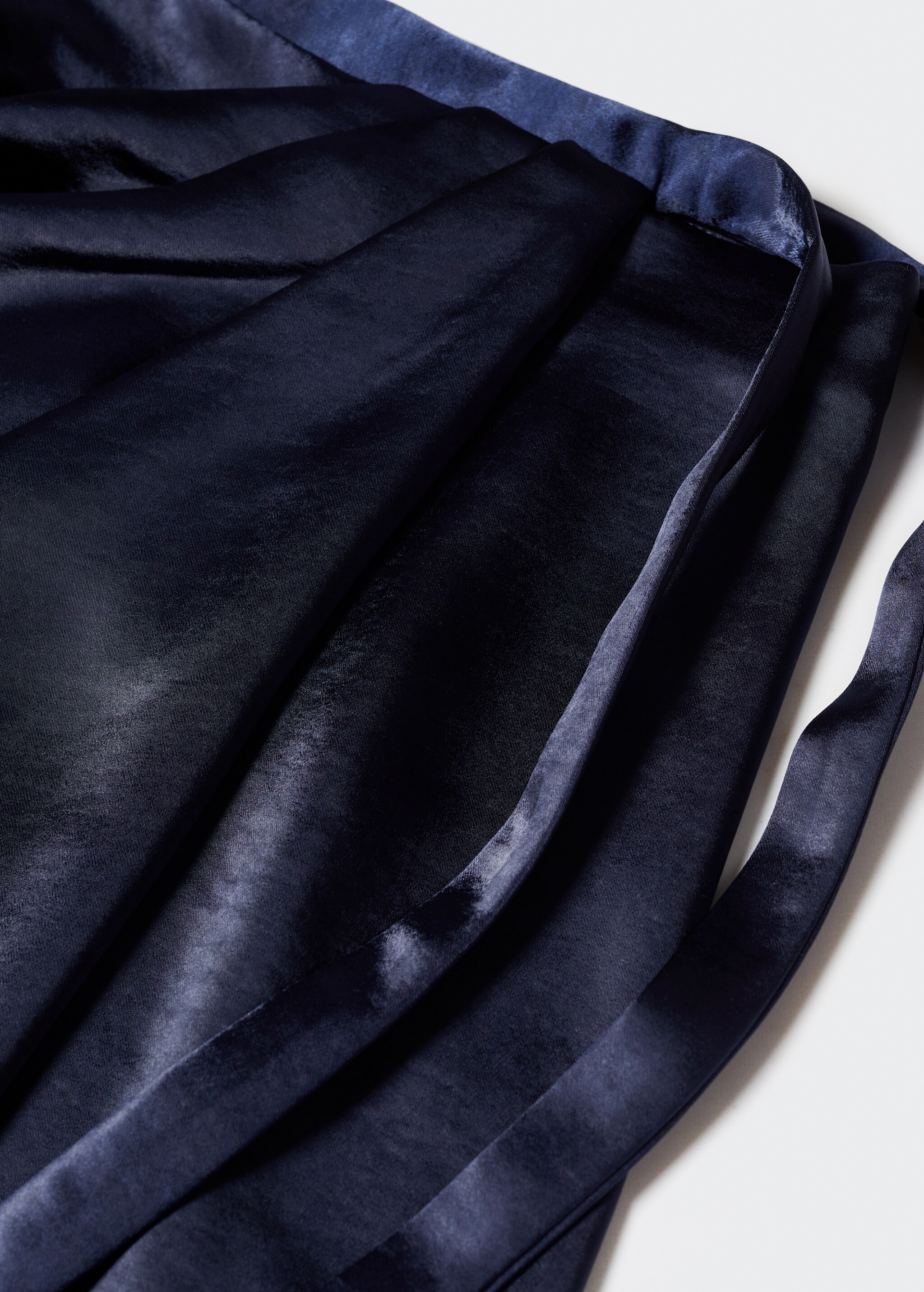 Satin wrap skirt - Details of the article 8