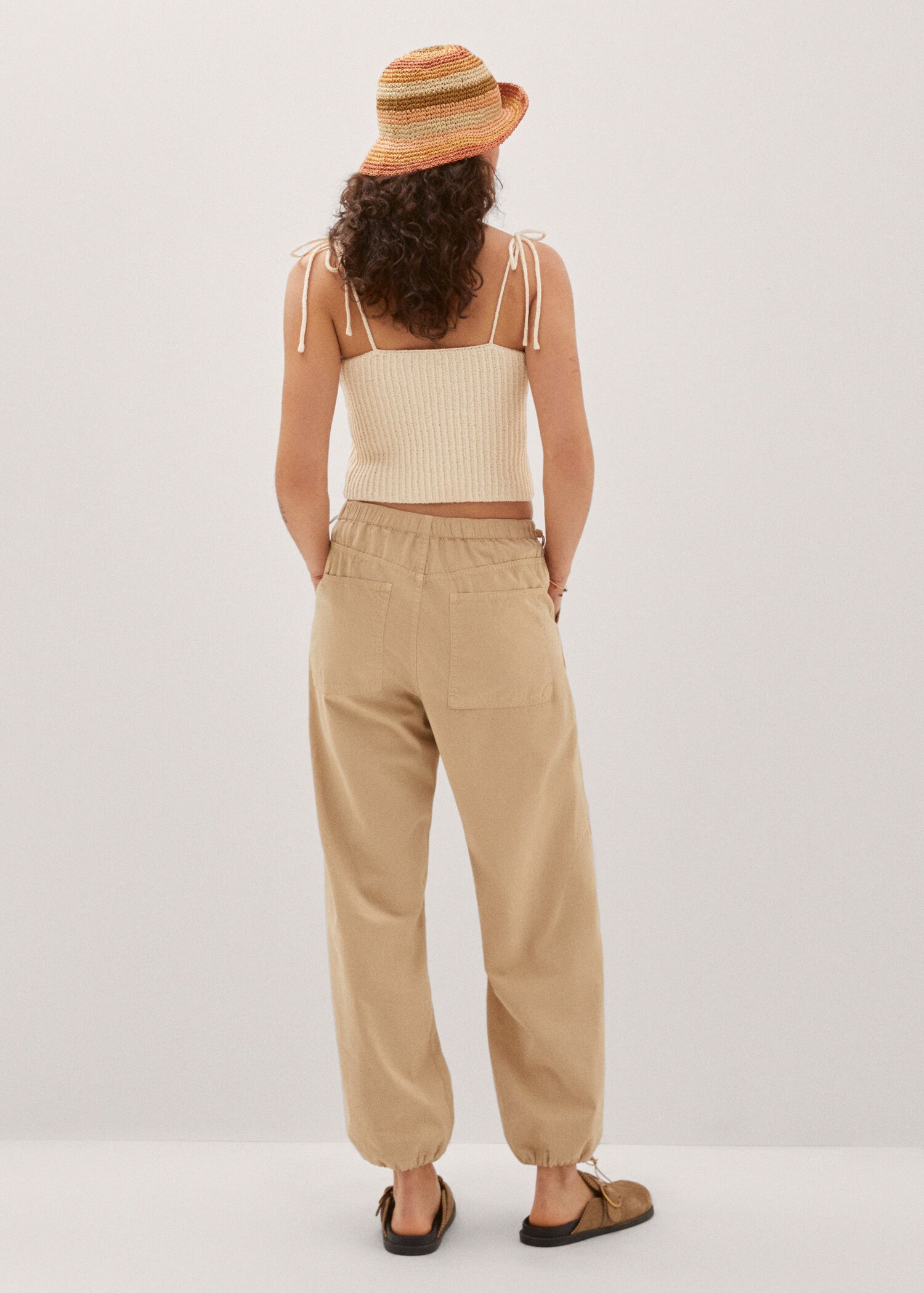 Crop top maille - Verso de l’article