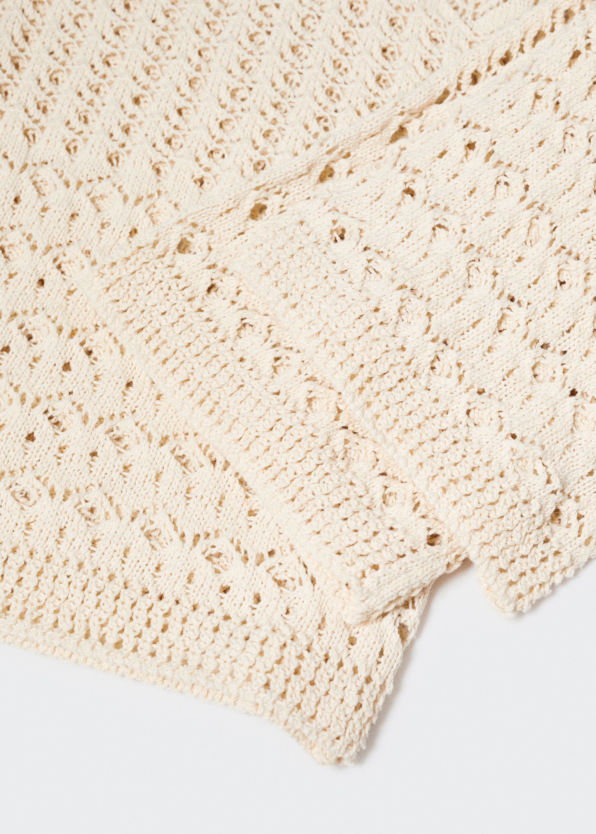 Openwork panel sweater - Details of the article 8