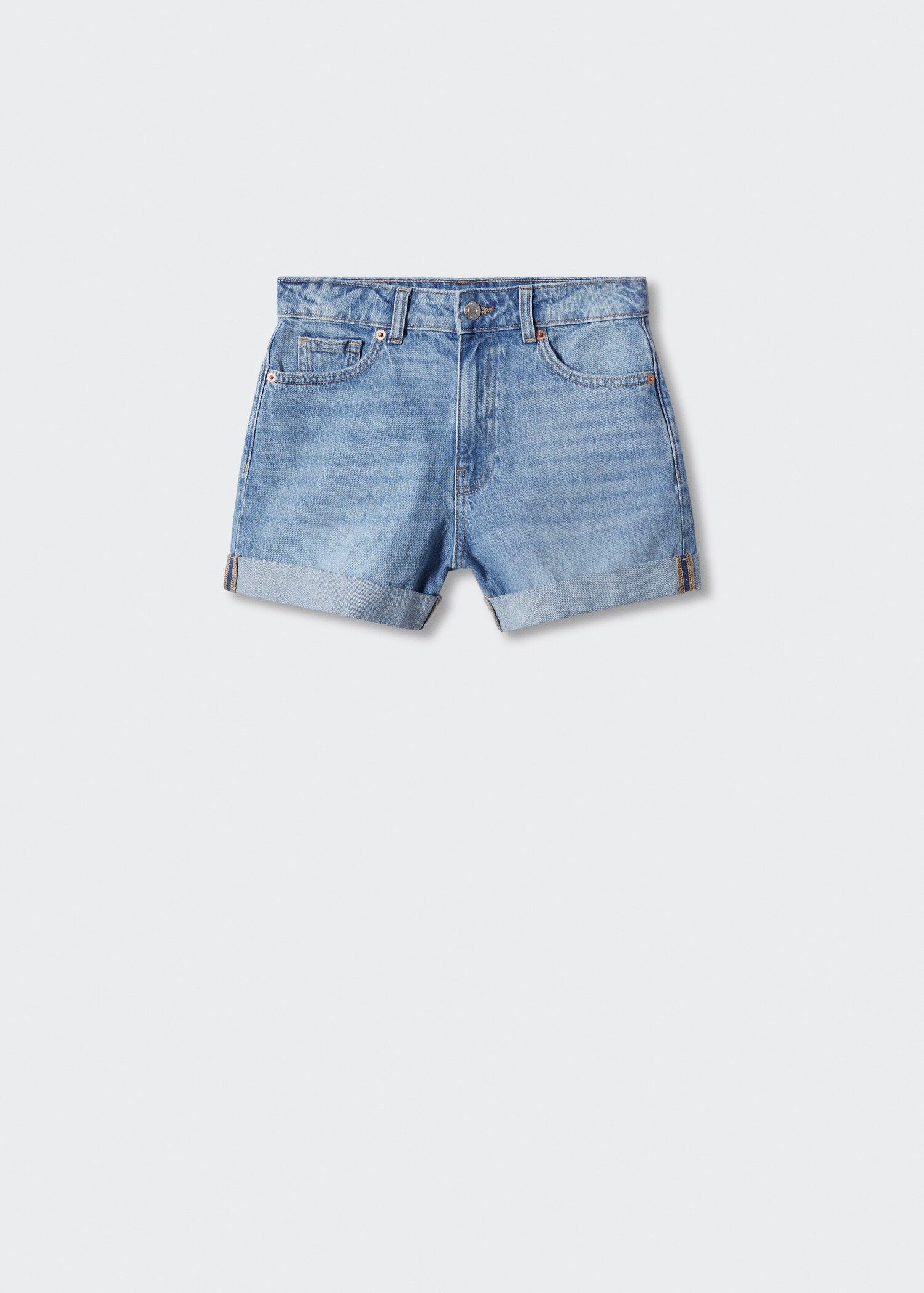 Mom Fit-Jeans-Shorts - Artikel ohne Model