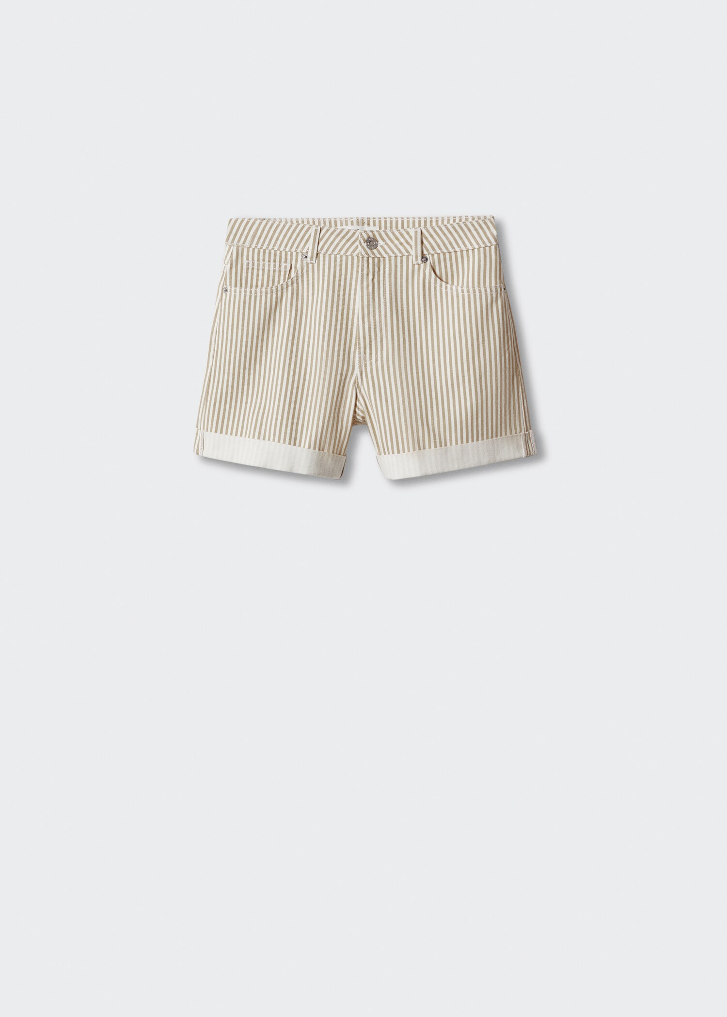 Mom-fit denim shorts - Article without model