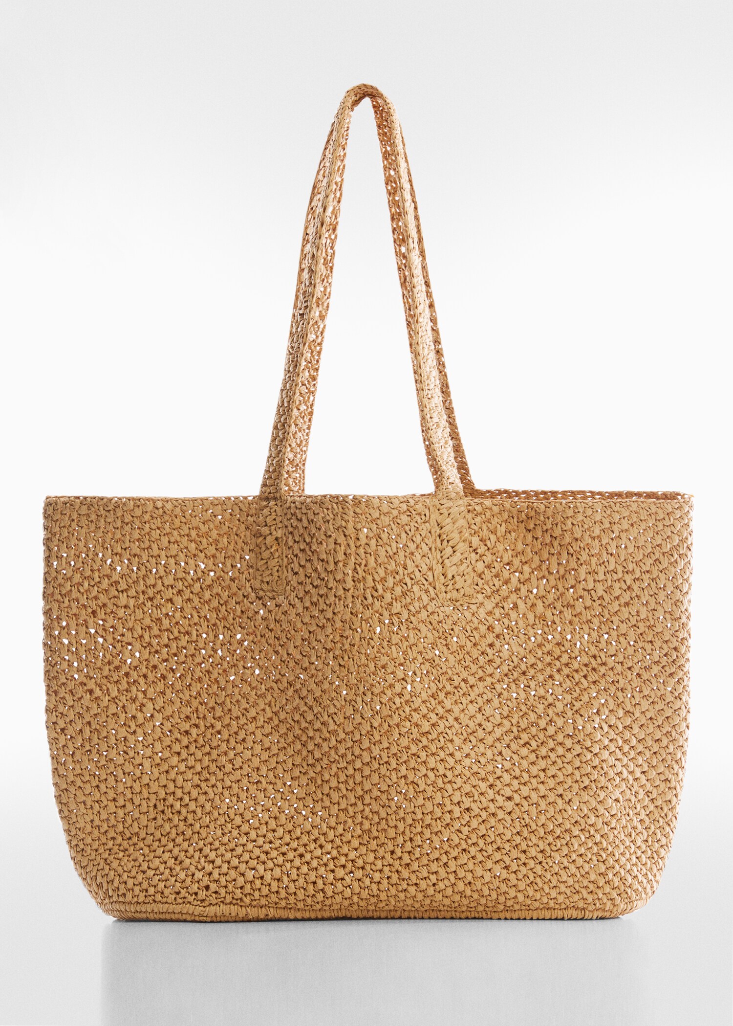 Natural fiber shopper bag - Article without model