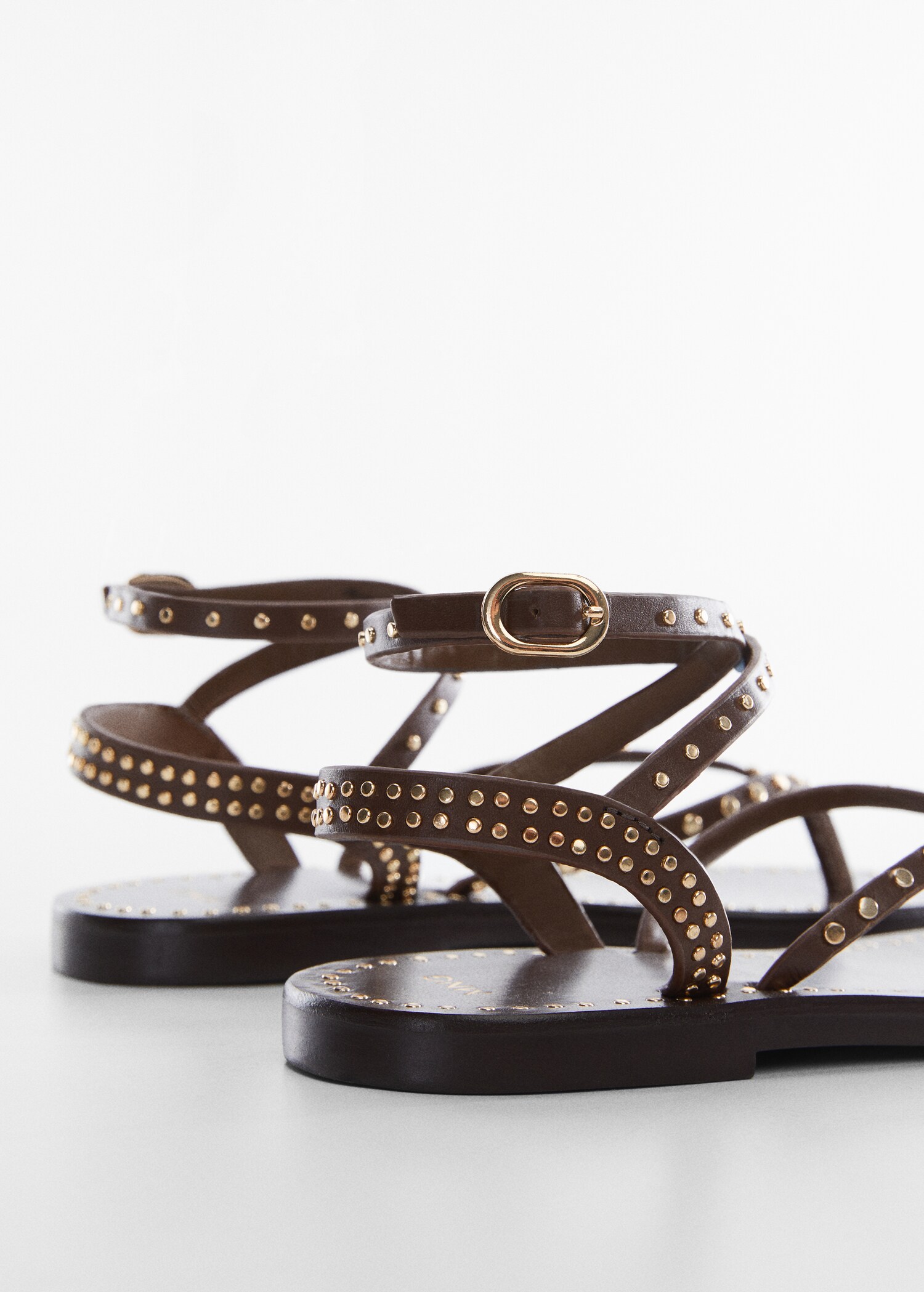 Studded leather sandals - Details of the article 1