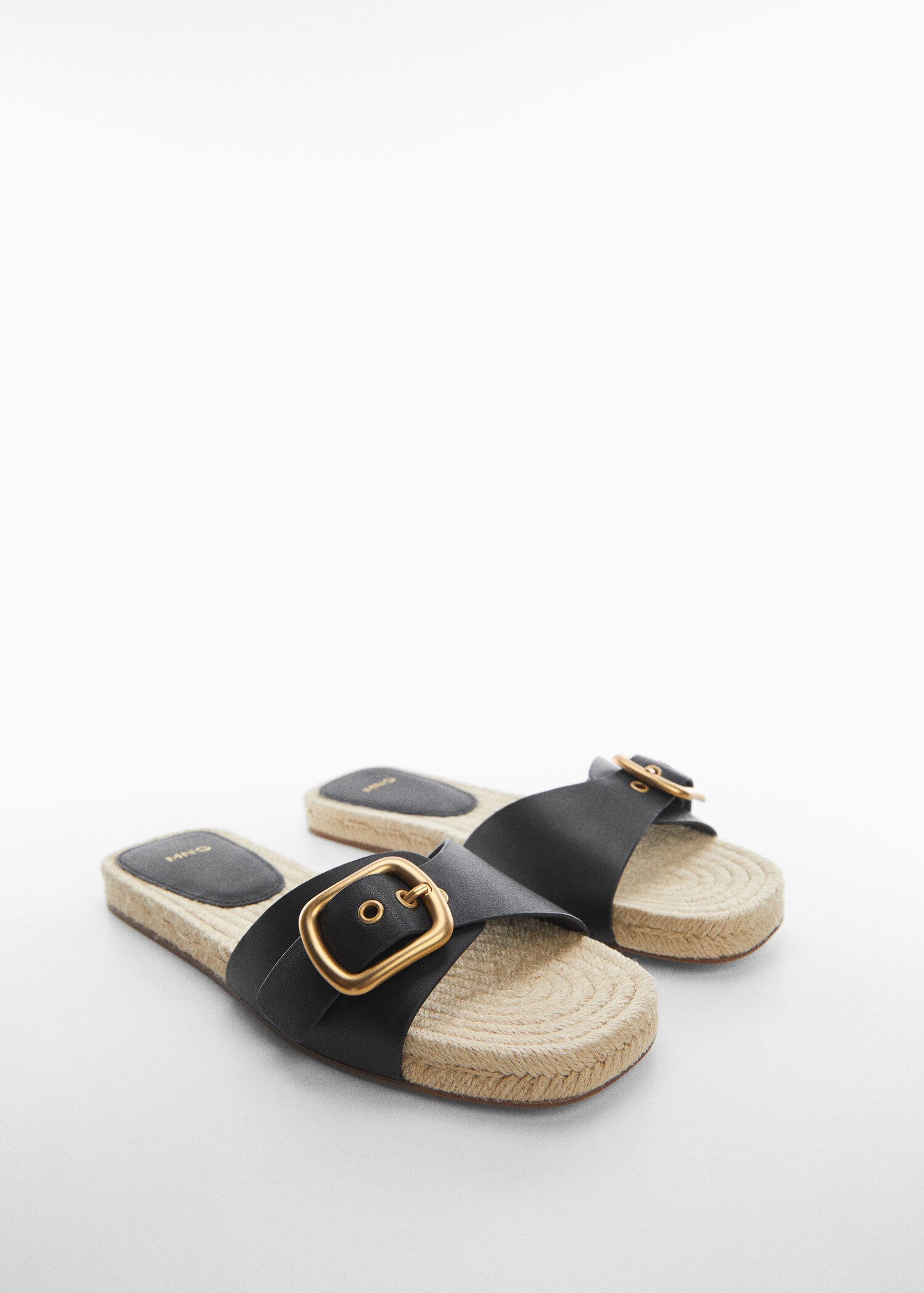 Sandales cuir sparte - Plan moyen