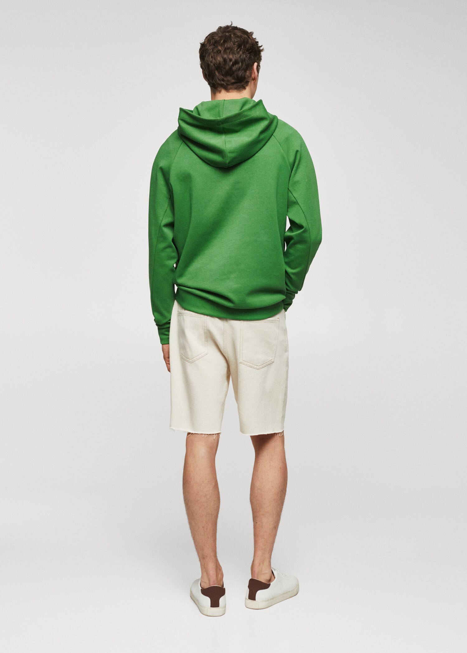 Kangaroo pocket hoodie - Reverse of the article