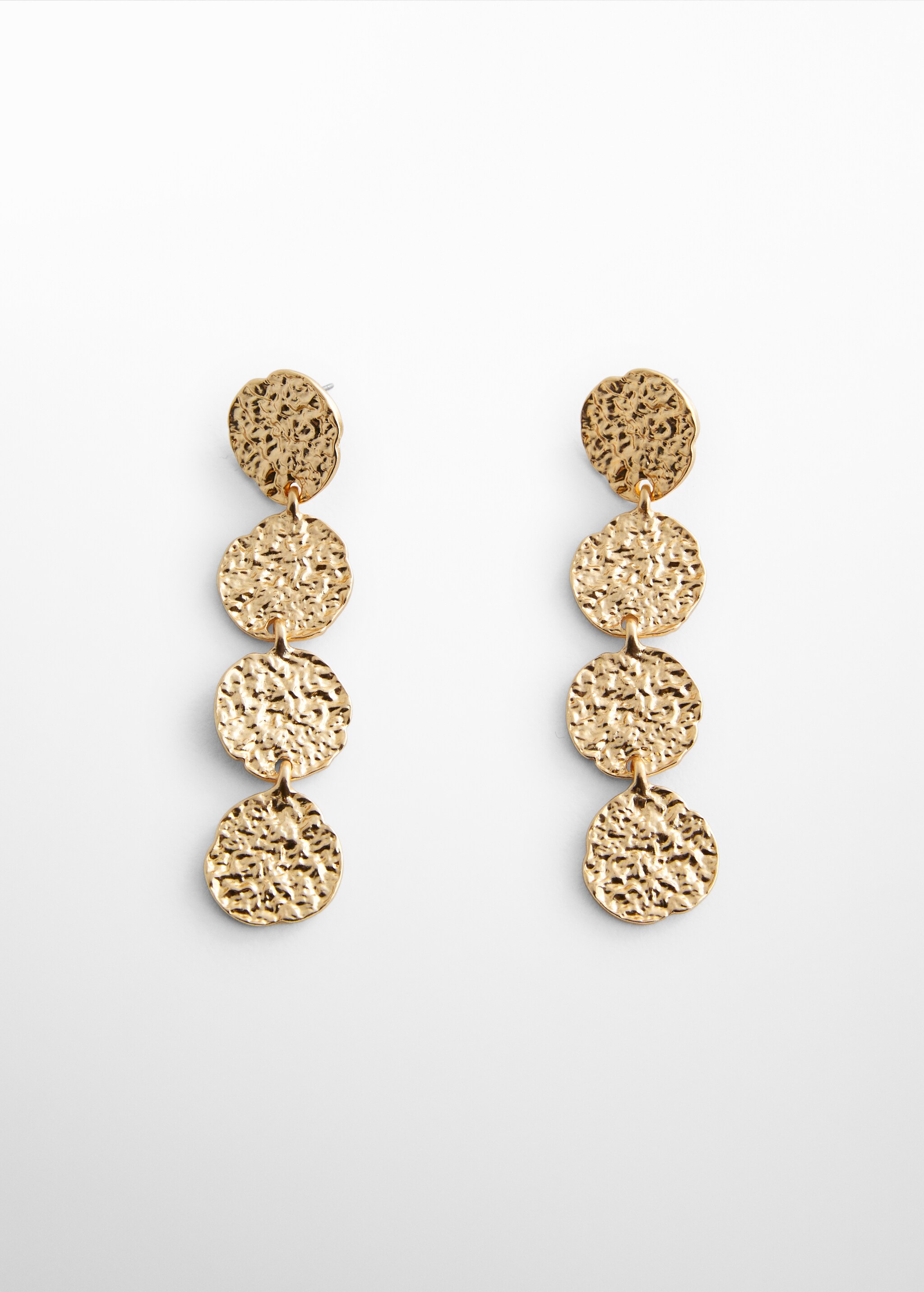 Long coin earrings  - Article without model