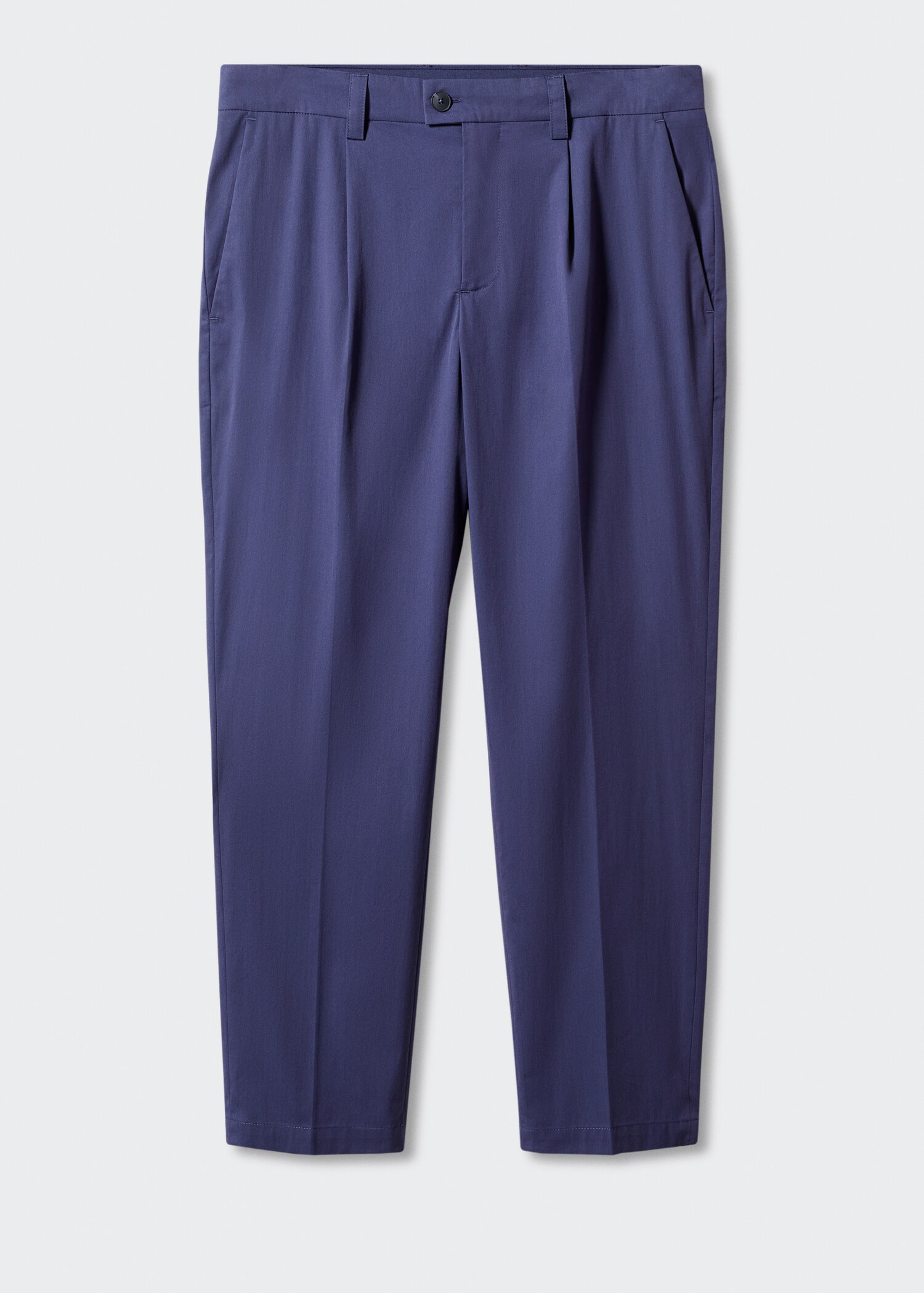 Cotton pleated pants - Article without model
