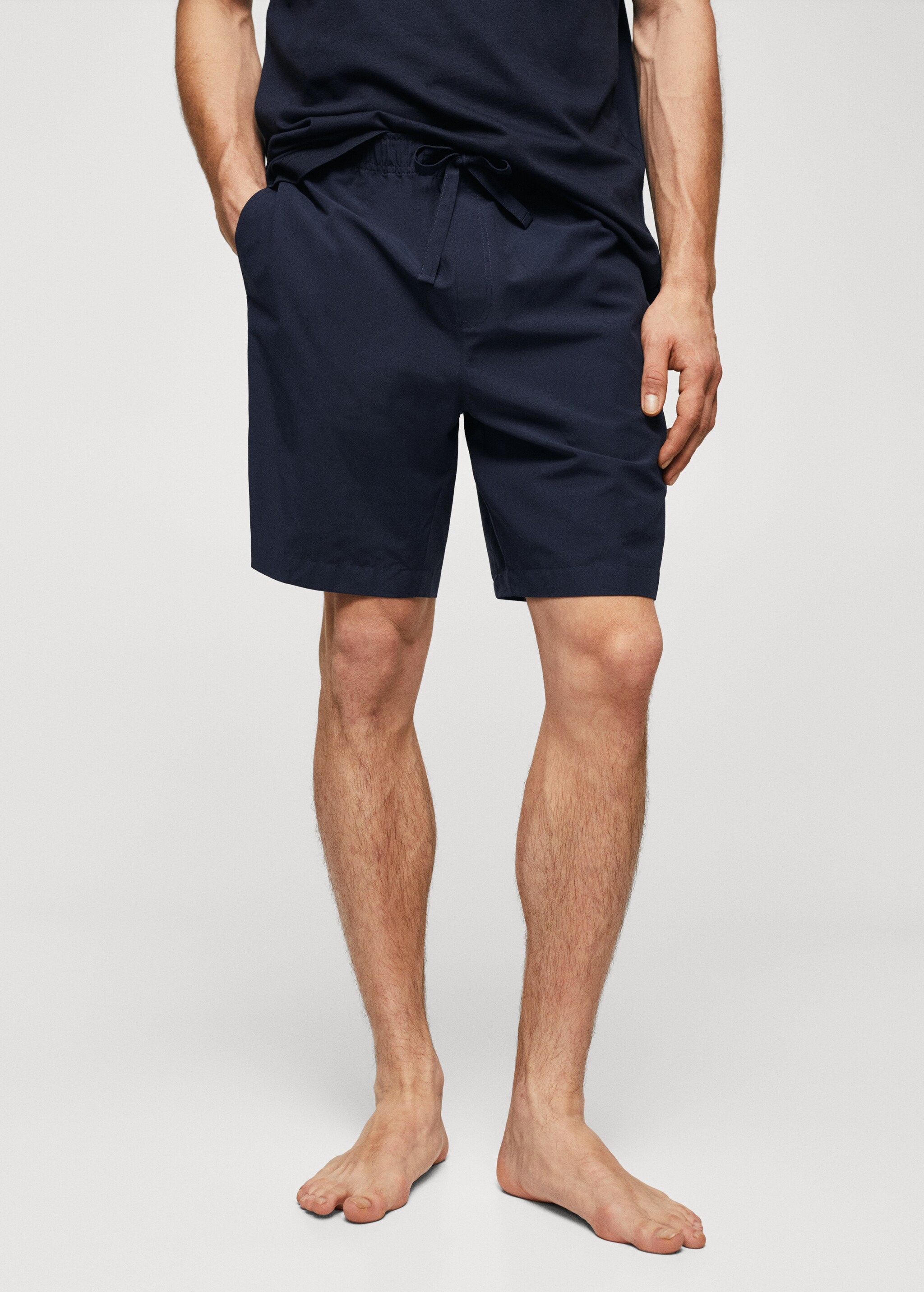 Cotton pyjama shorts pack - Details of the article 1