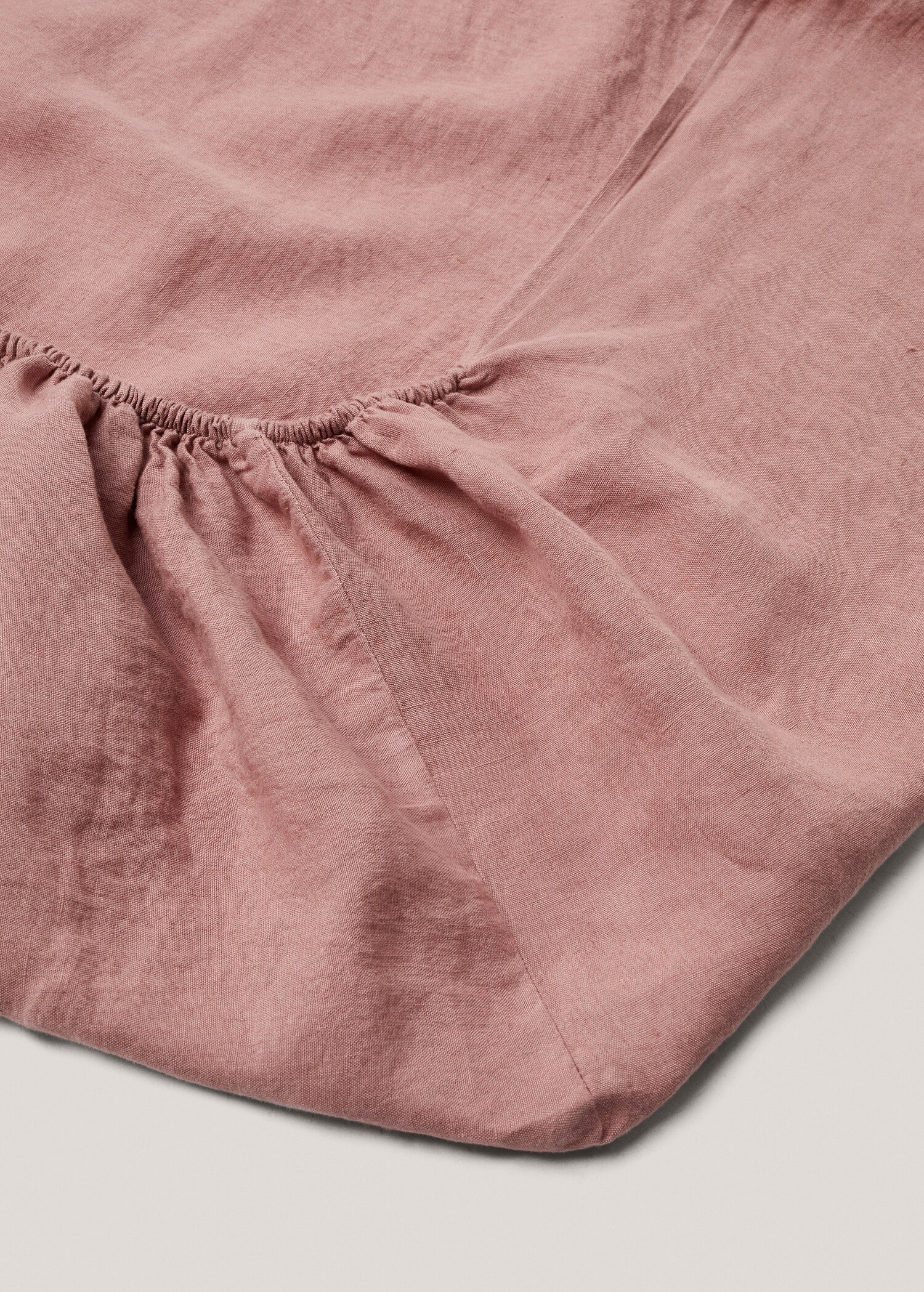 100% linen fitted sheet Single bed - Details of the article 1