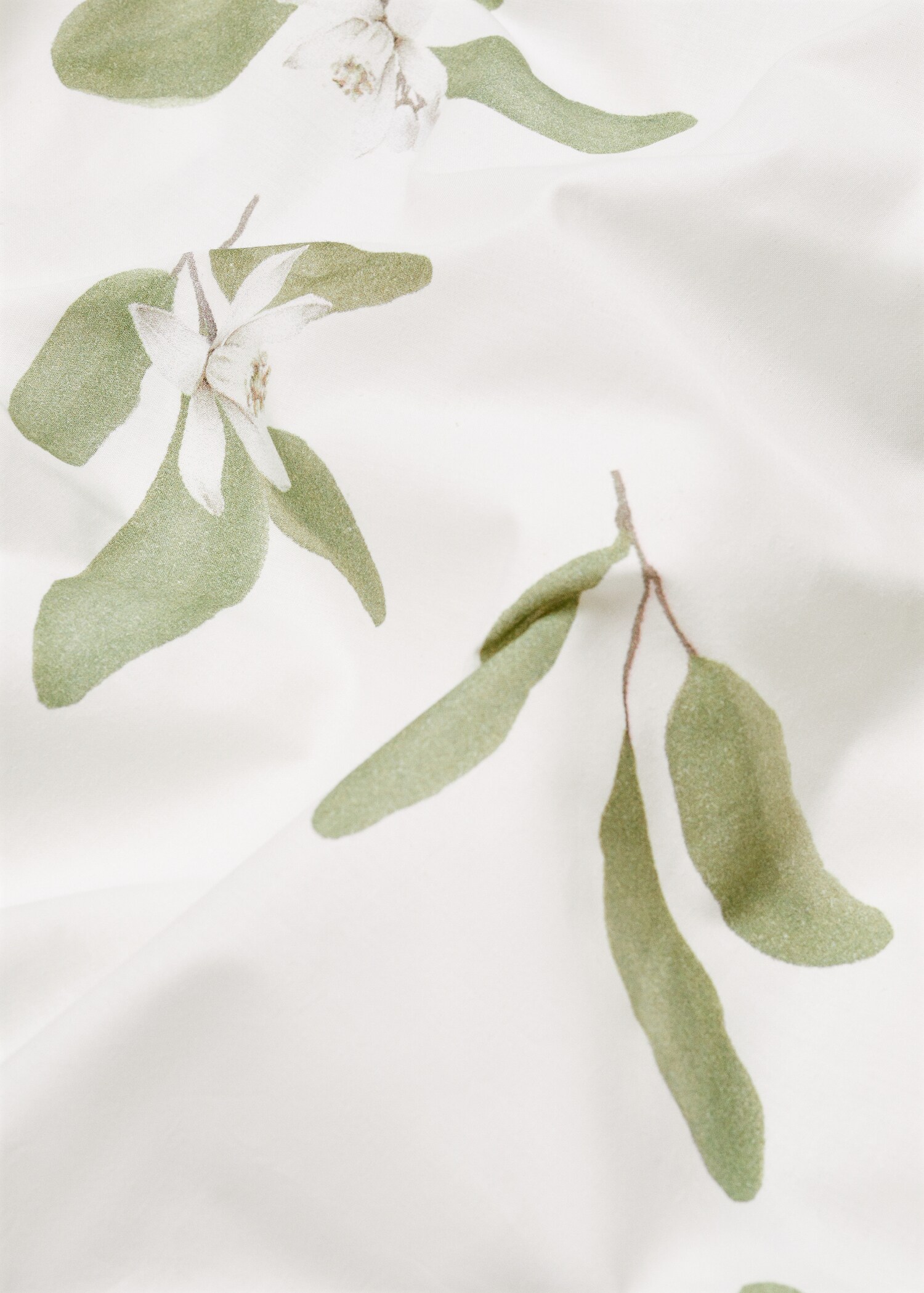 Duvet cover with leaf design 150cm - Details of the article 2