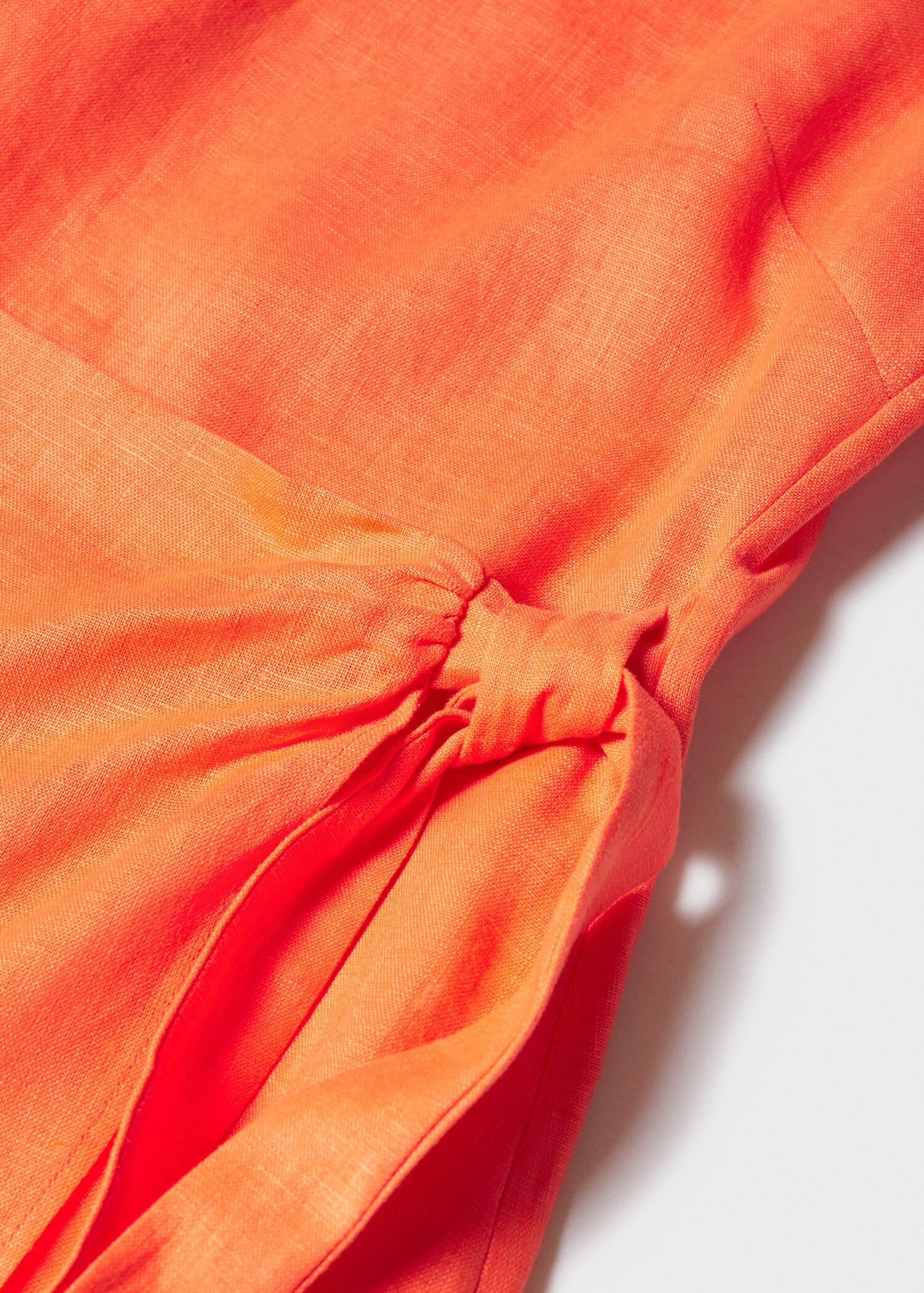 Linen sarong dress - Details of the article 8