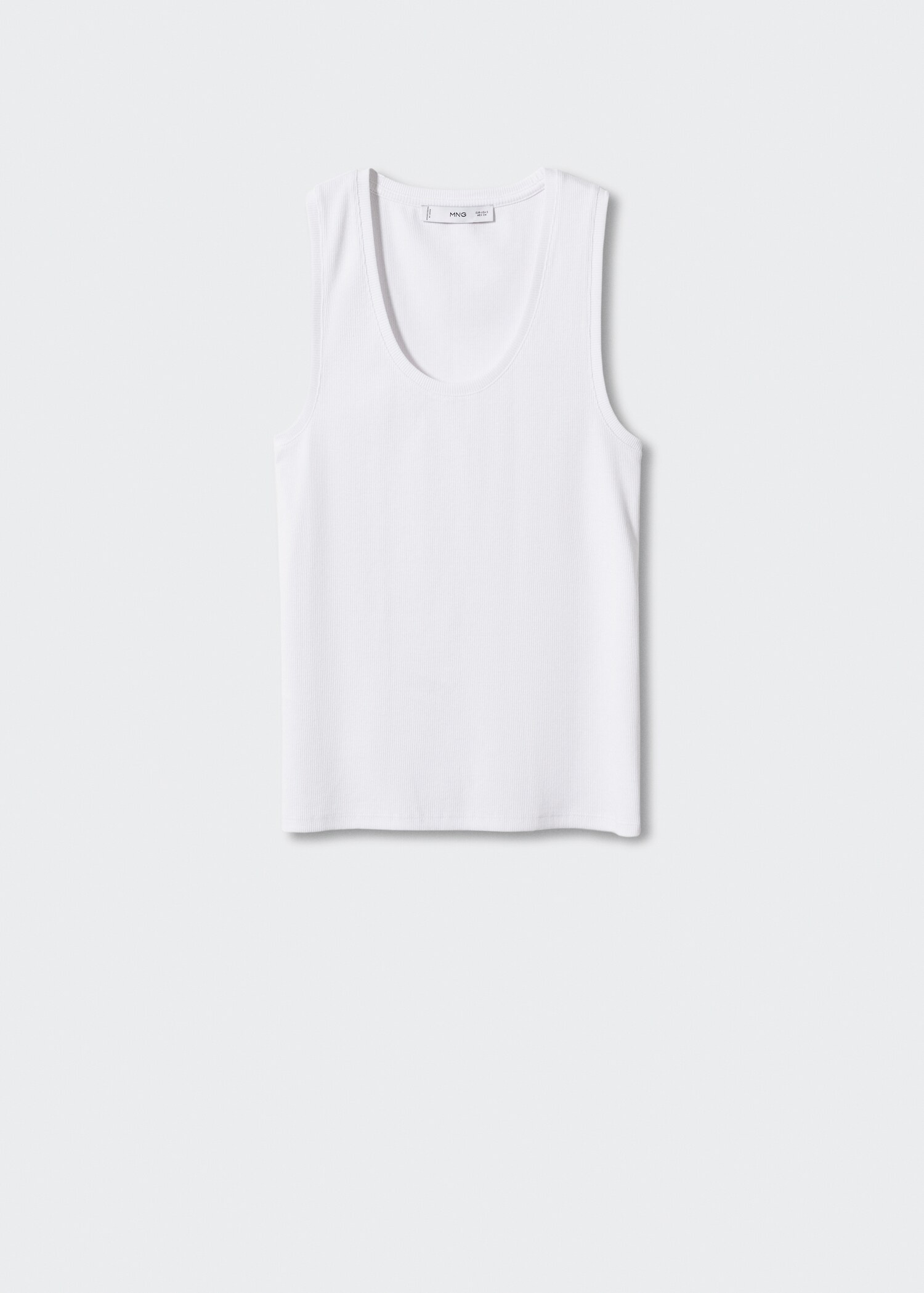 Základní bavlněný top - Zboží bez modelu