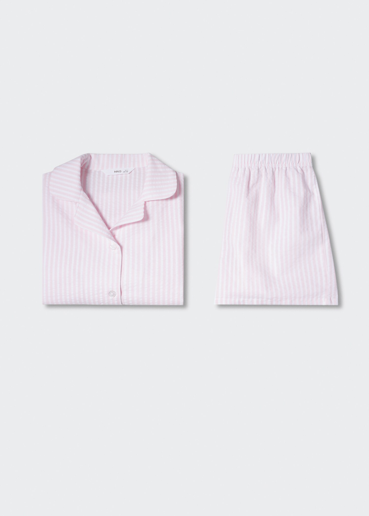 Korte gestreepte pyjama - Detail van het artikel 8