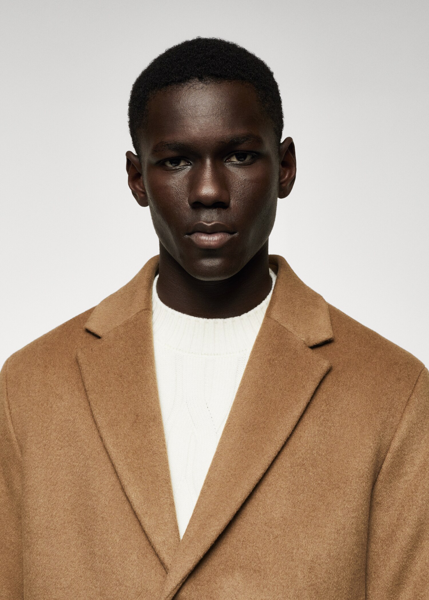 Recycled wool oversize coat - Details of the article 1