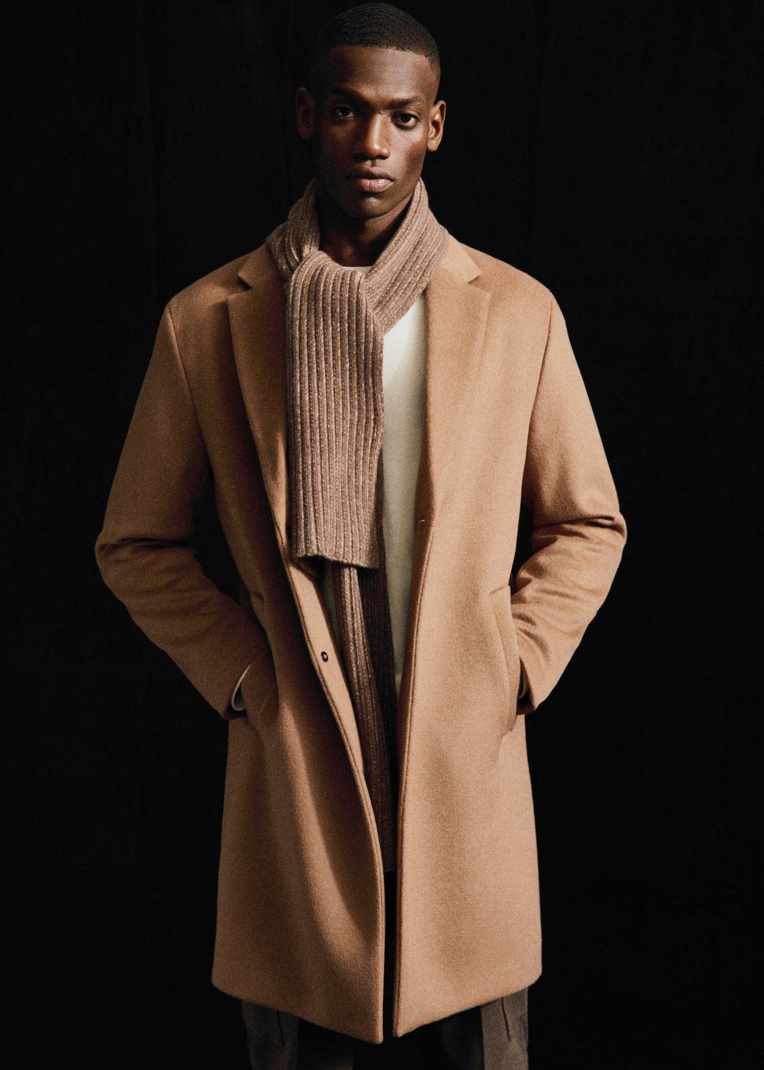 Recycled wool oversize coat - Details of the article 5