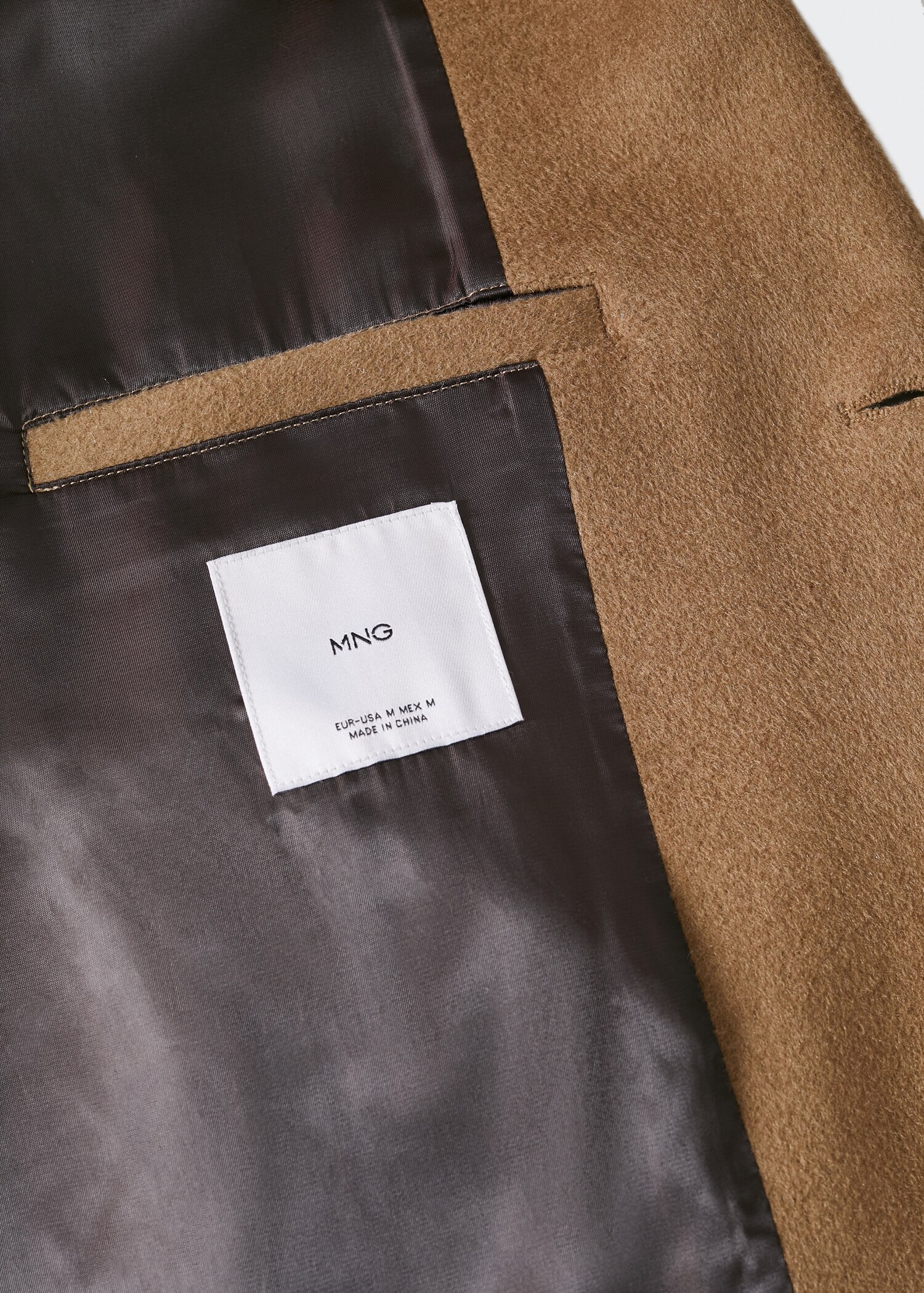 Recycled wool oversize coat - Details of the article 8