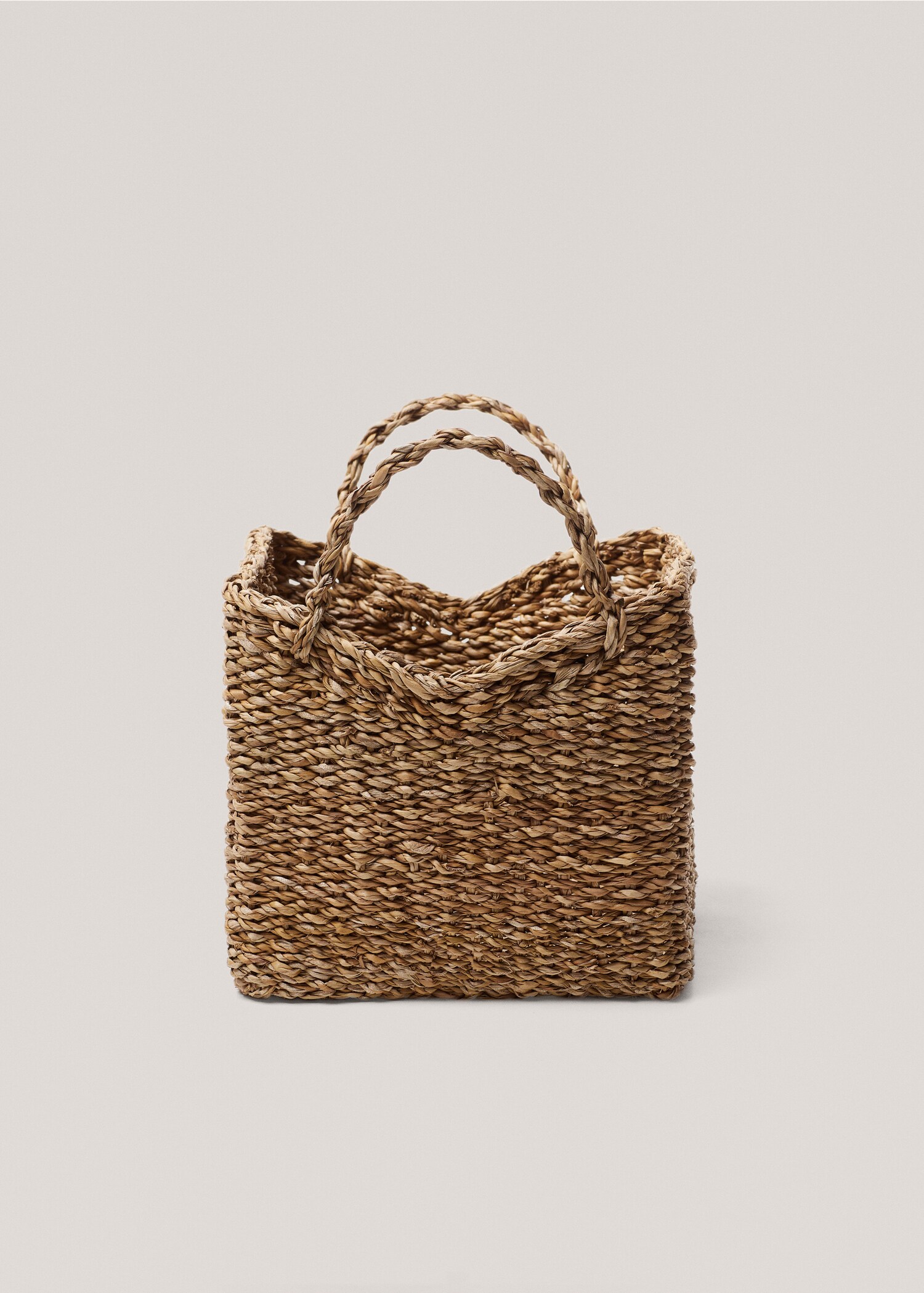 Panier fibres naturelles 30x30 cm  - Article sans modèle