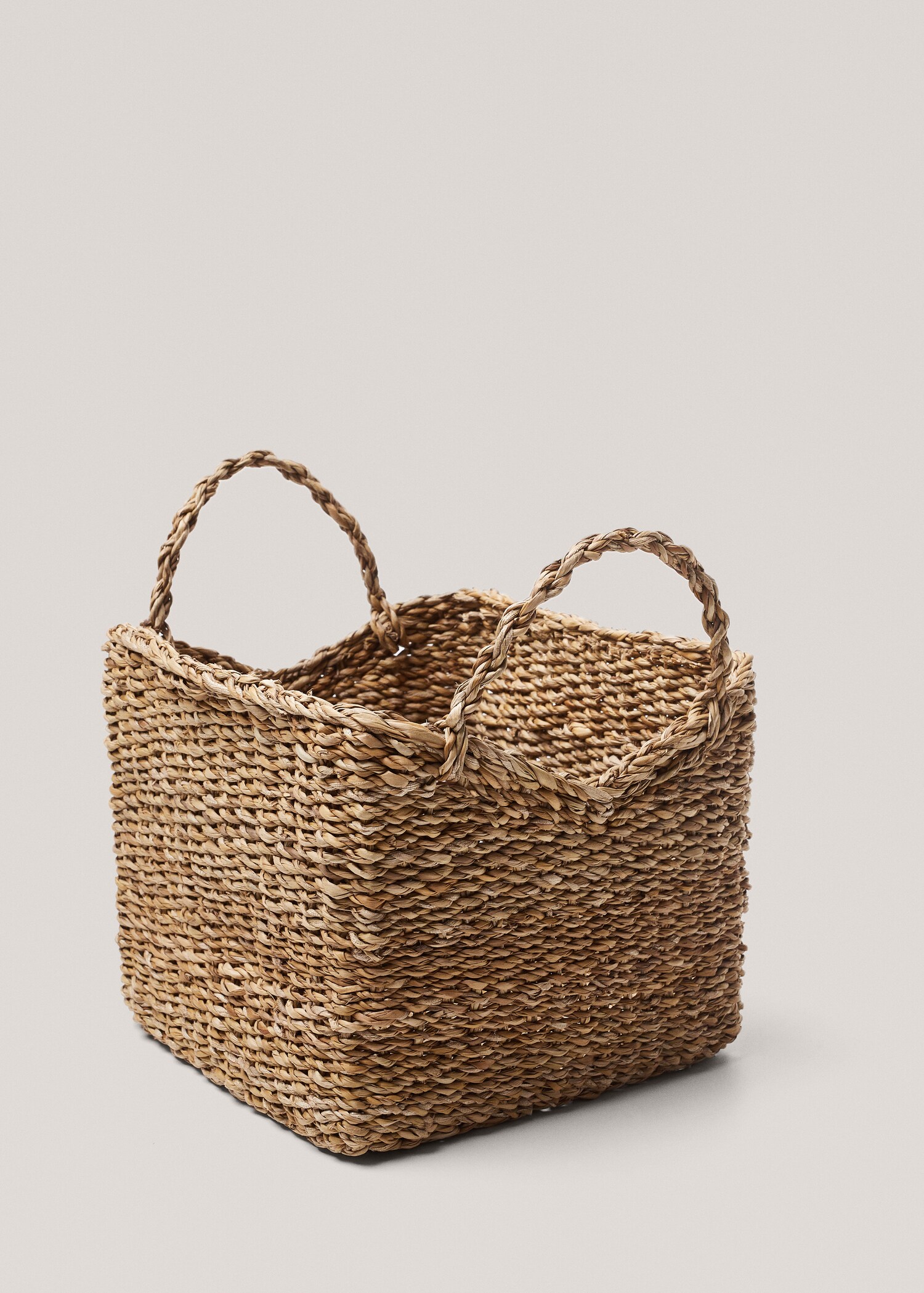 Panier fibres naturelles 30x30 cm  - Détail de l'article 2