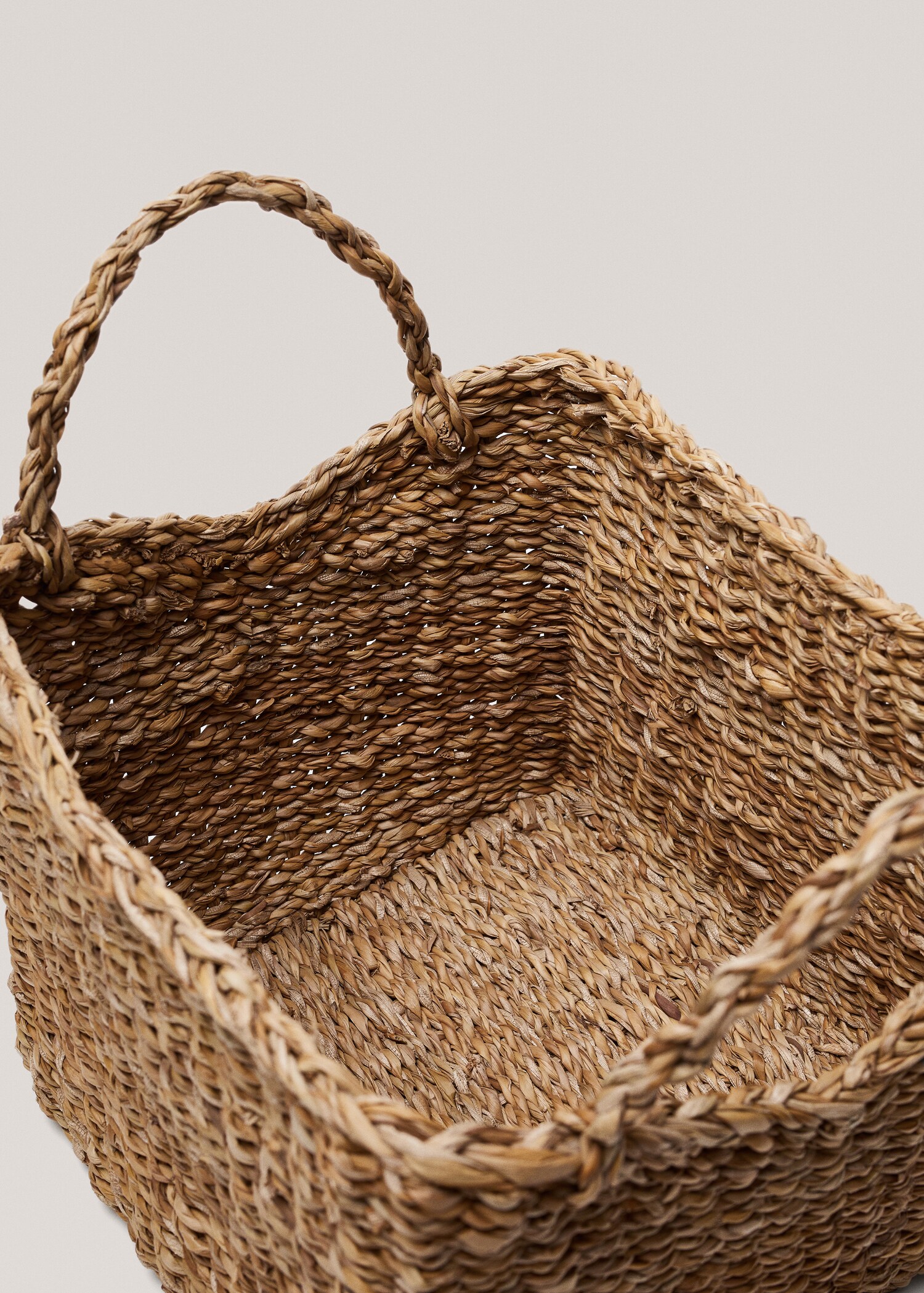 Panier fibres naturelles 30x30 cm  - Détail de l'article 3