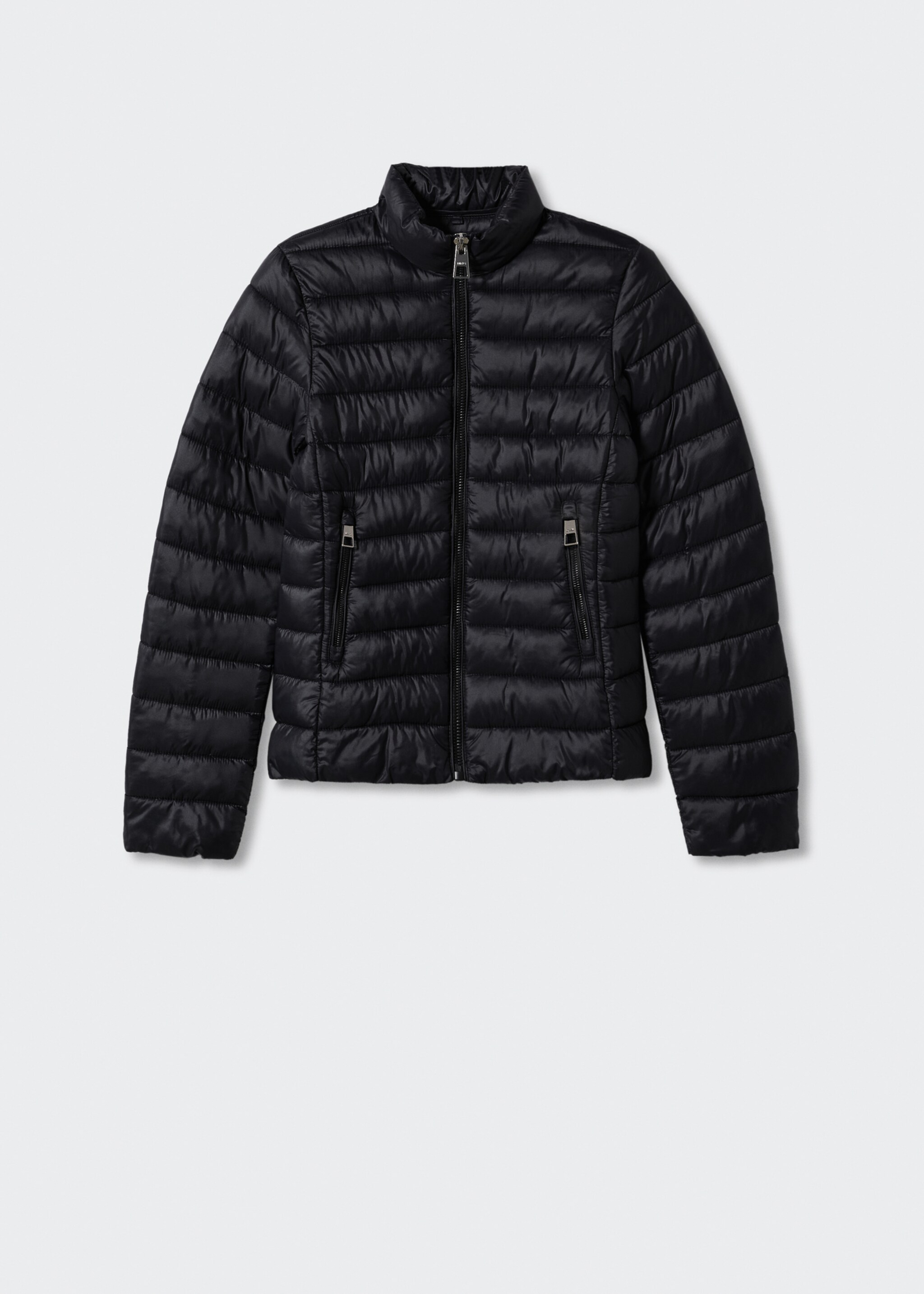 Pocket quilted jacket - Article without model, Black. Ref: 47040039-00.