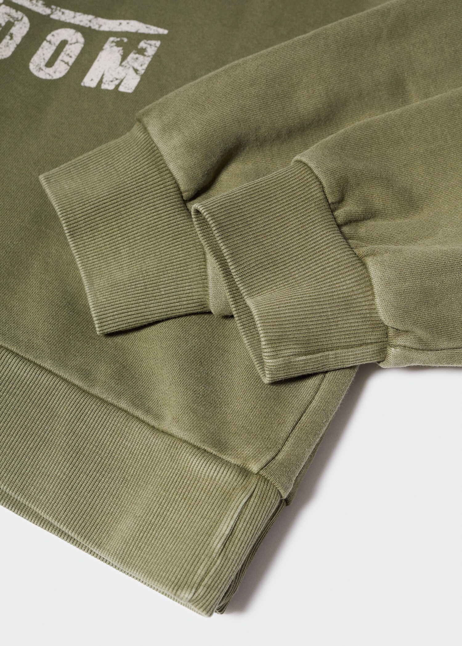 Mintás pamut sweatshirt - A termék adatai 8